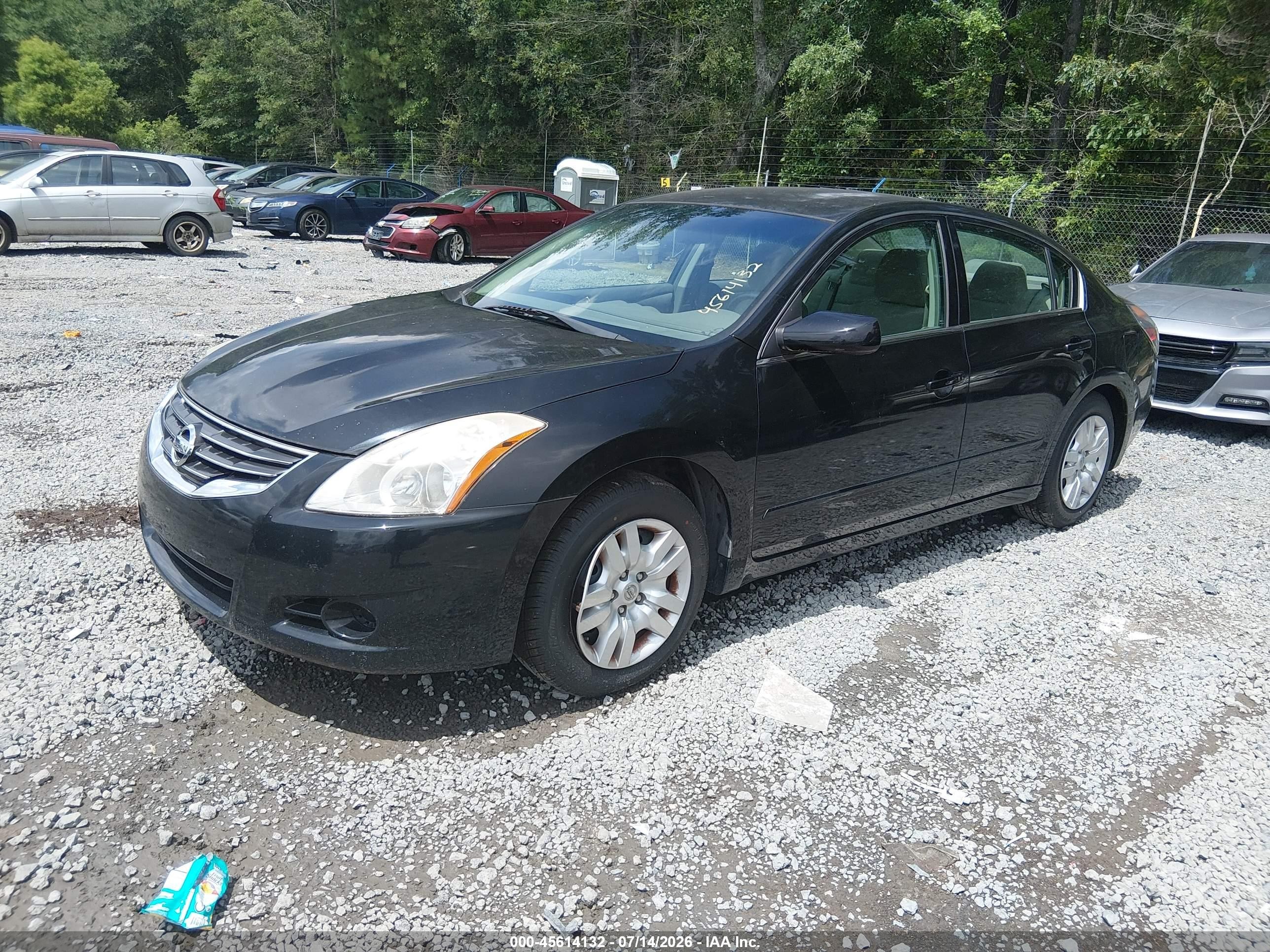 2011 Nissan Altima 2.5 Black vin: 1N4AL2AP1BN439612