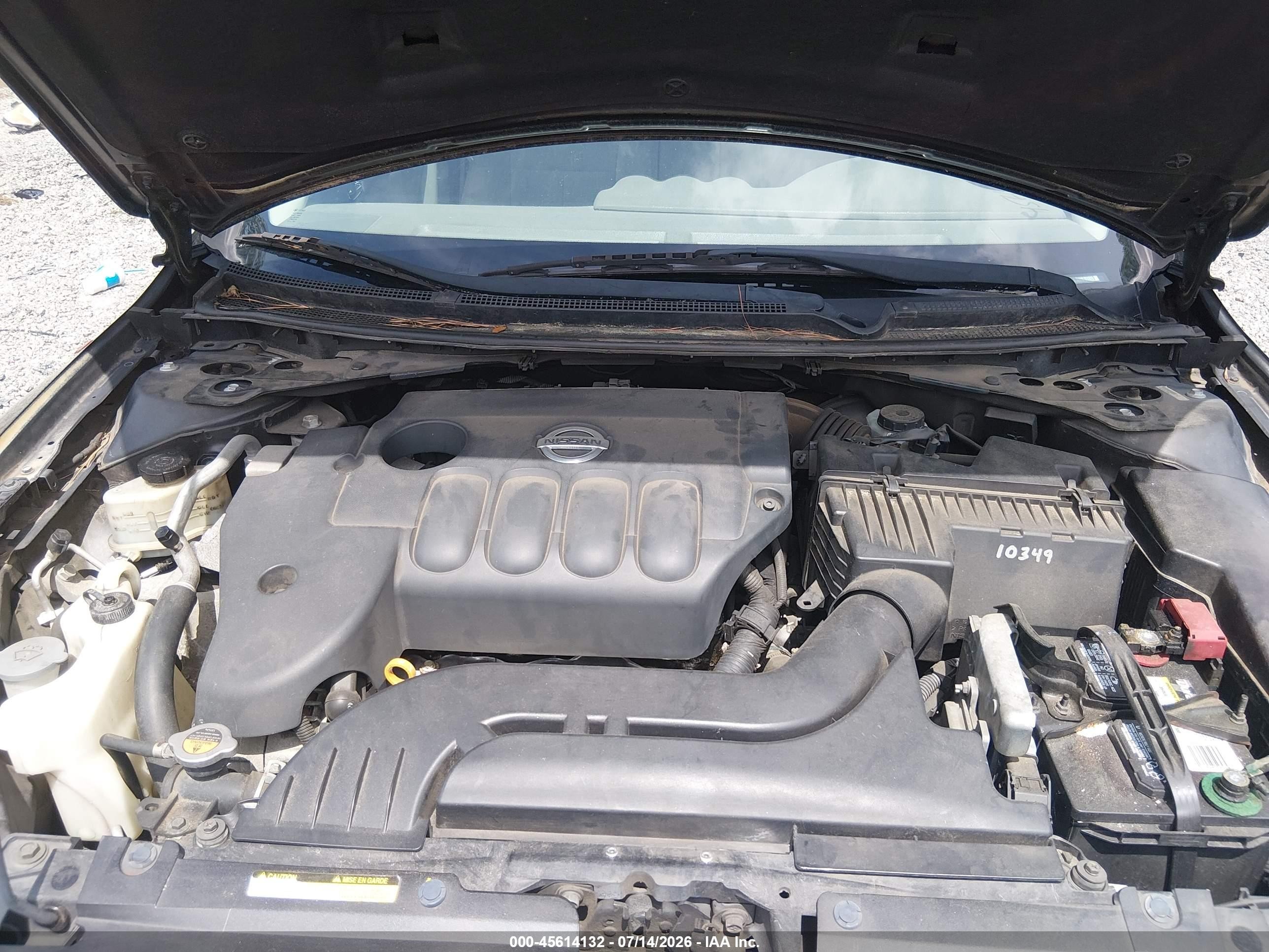2011 Nissan Altima 2.5 Black vin: 1N4AL2AP1BN439612