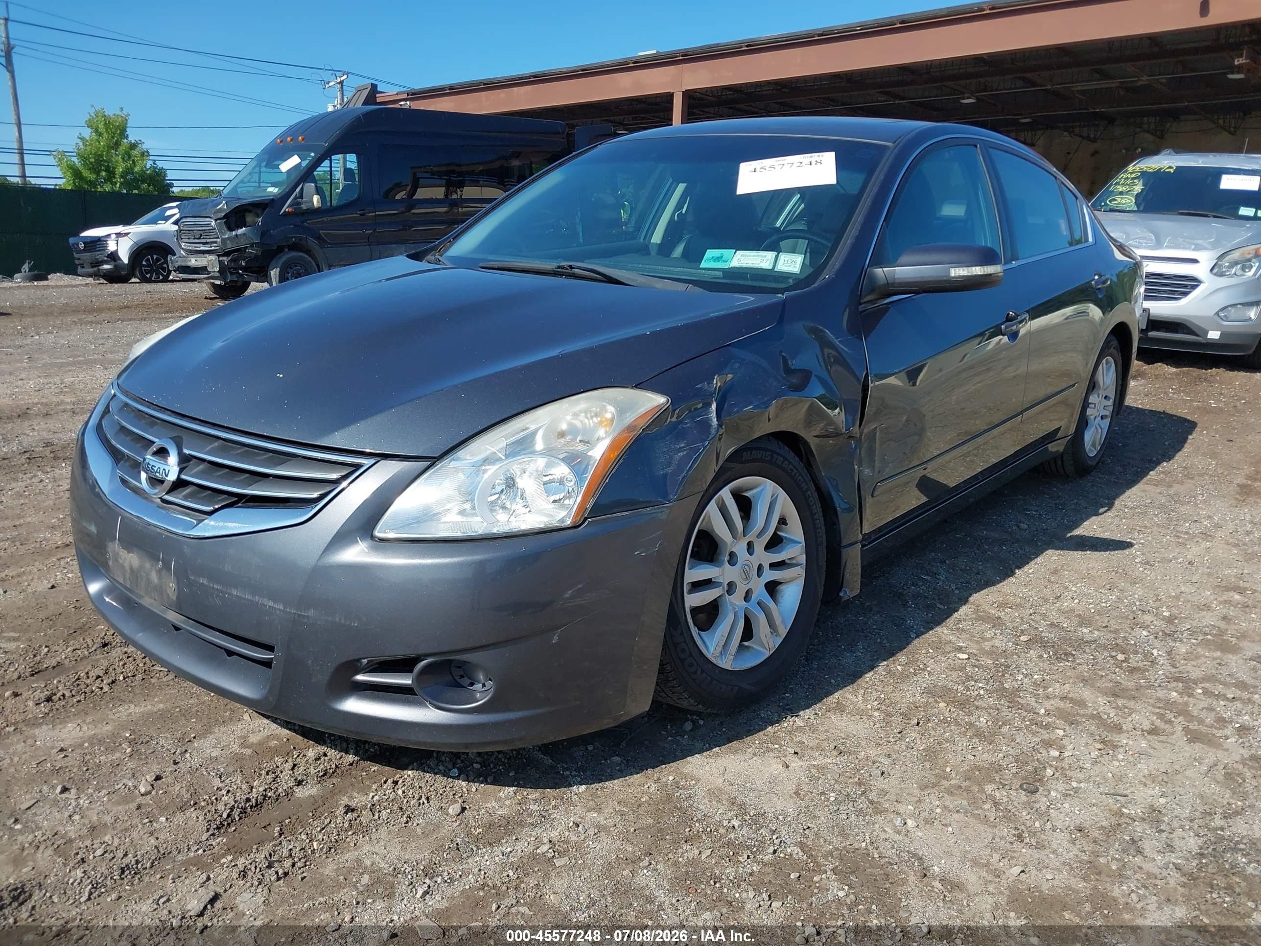 2011 Nissan Altima 2.5 S Серый vin: 1N4AL2AP1BN443207