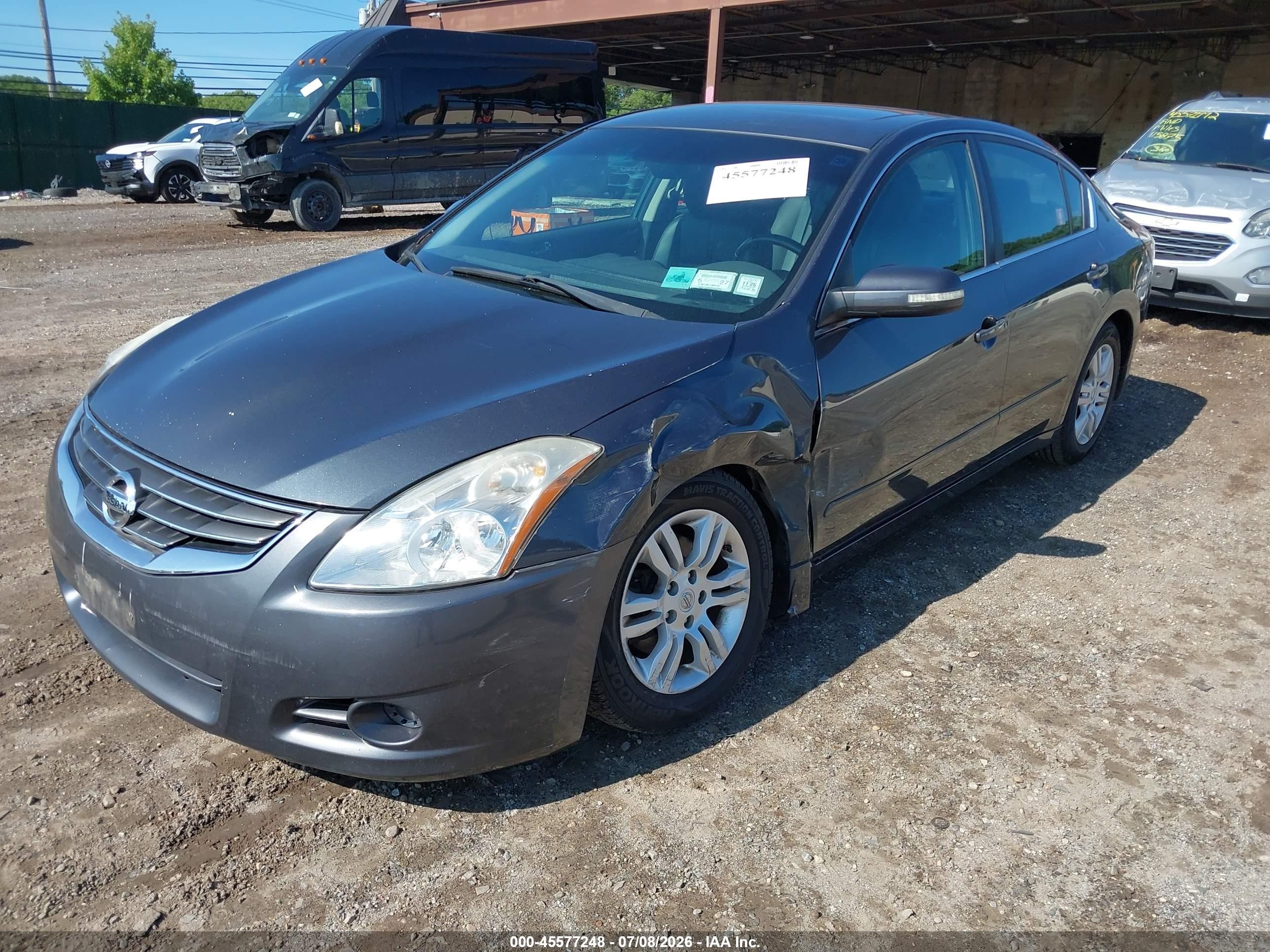 2011 Nissan Altima 2.5 S Серый vin: 1N4AL2AP1BN443207
