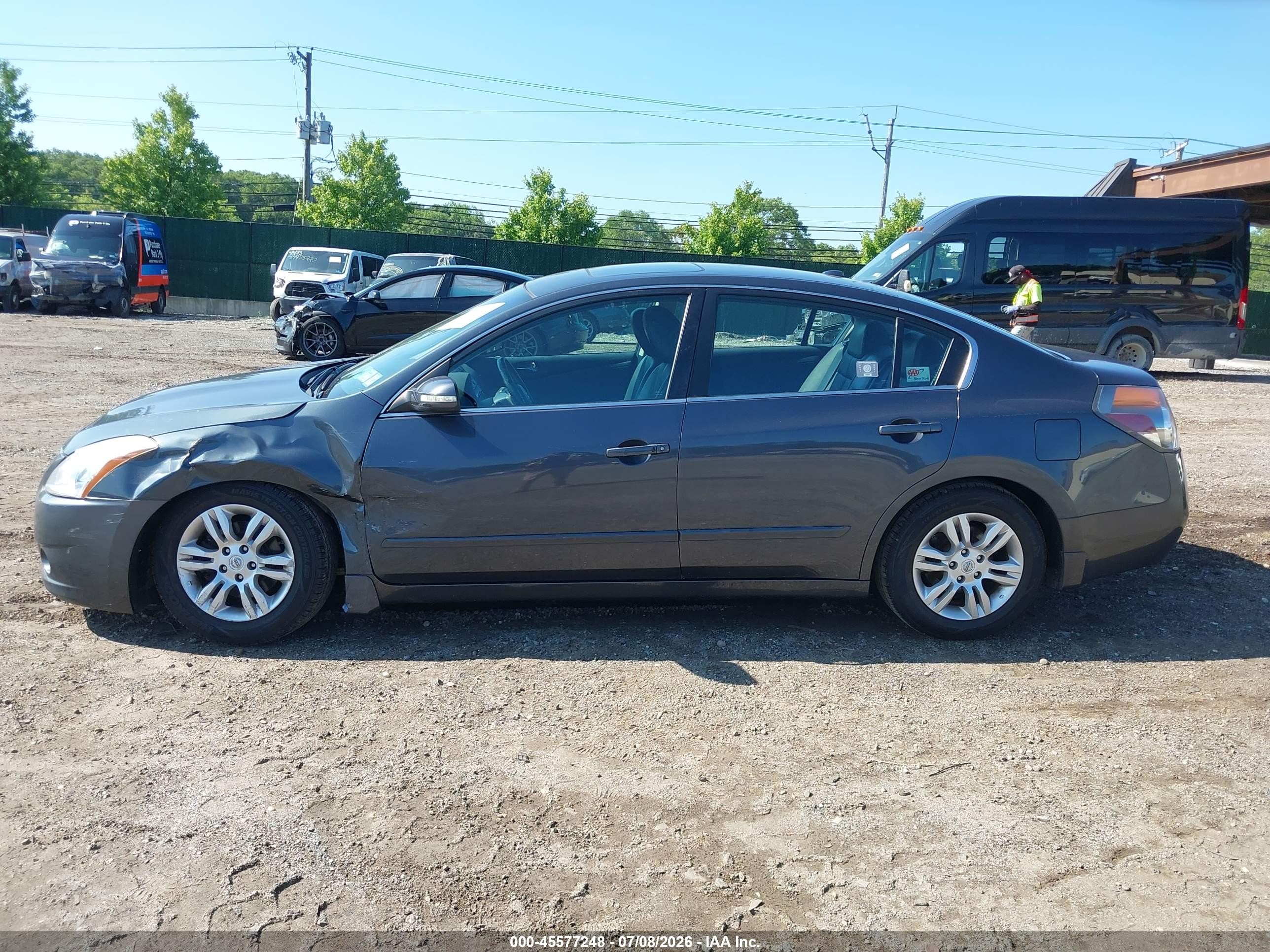 2011 Nissan Altima 2.5 S Серый vin: 1N4AL2AP1BN443207