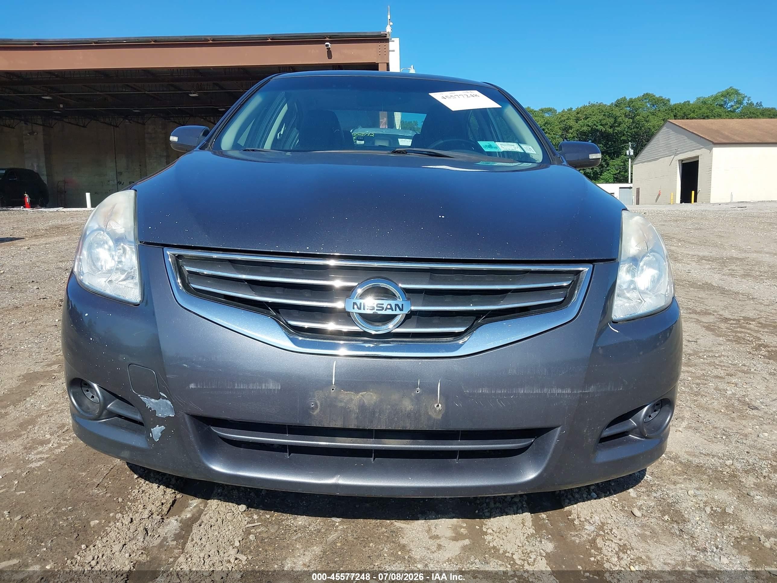 2011 Nissan Altima 2.5 S Серый vin: 1N4AL2AP1BN443207