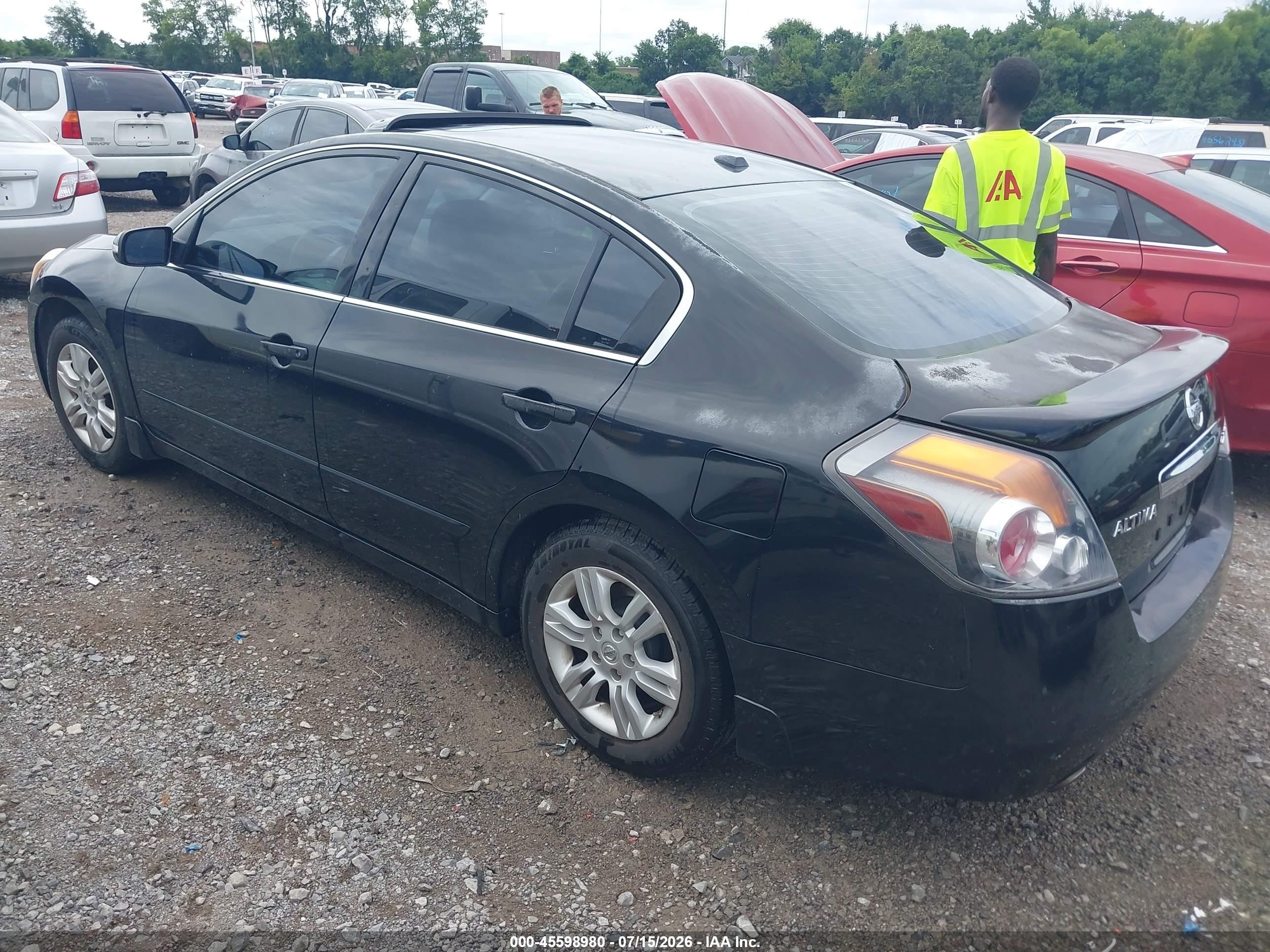 2011 Nissan Altima 2.5 S Black vin: 1N4AL2AP1BN452568