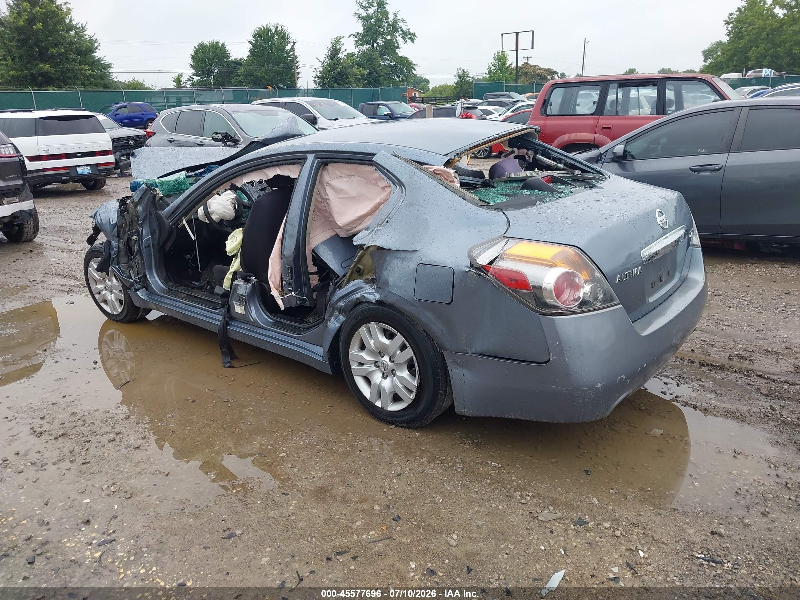 2011 Nissan Altima 2.5 S Blue vin: 1N4AL2AP1BN464414