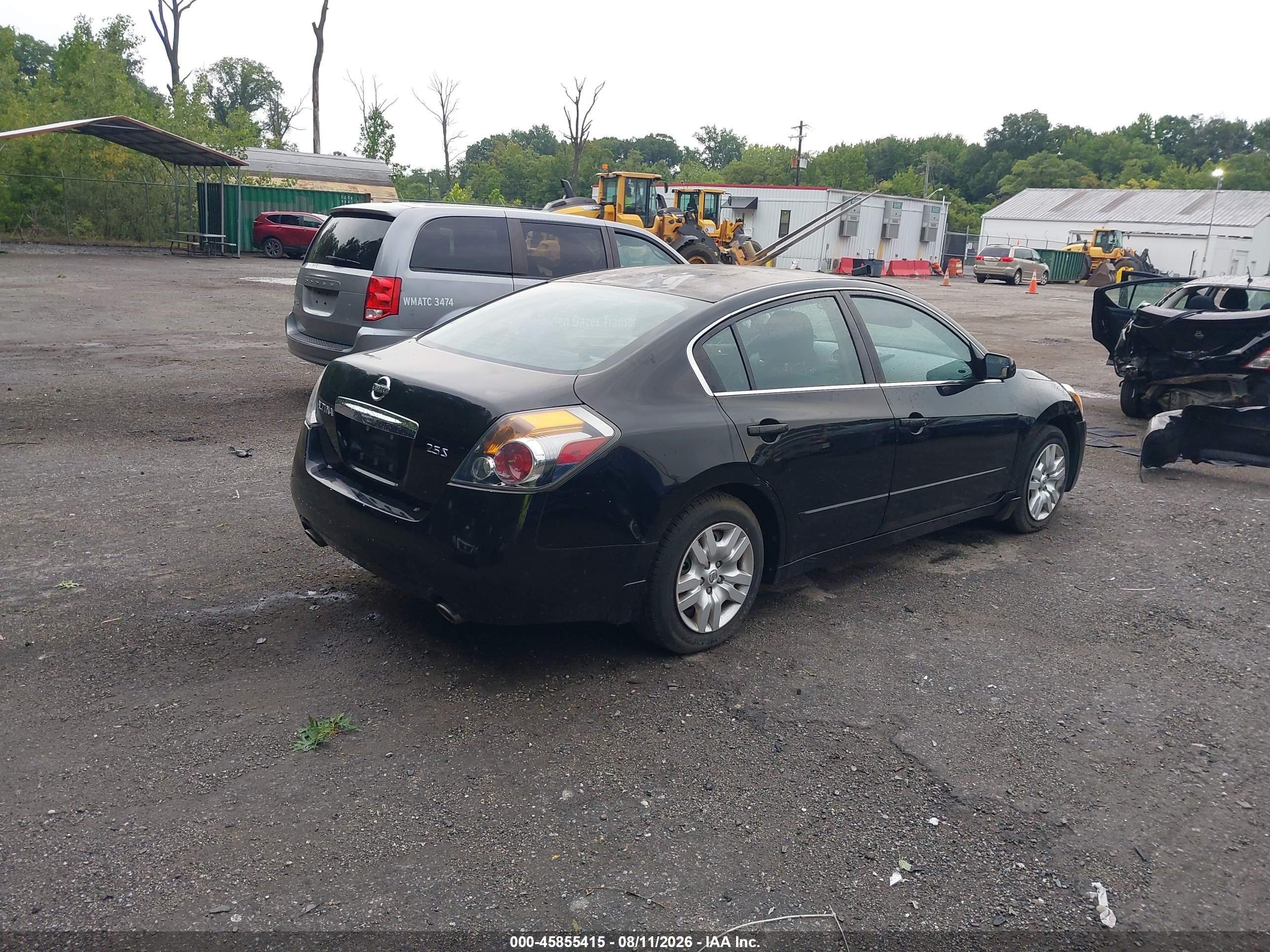 2011 Nissan Altima 2.5 S Black vin: 1N4AL2AP1BN489121