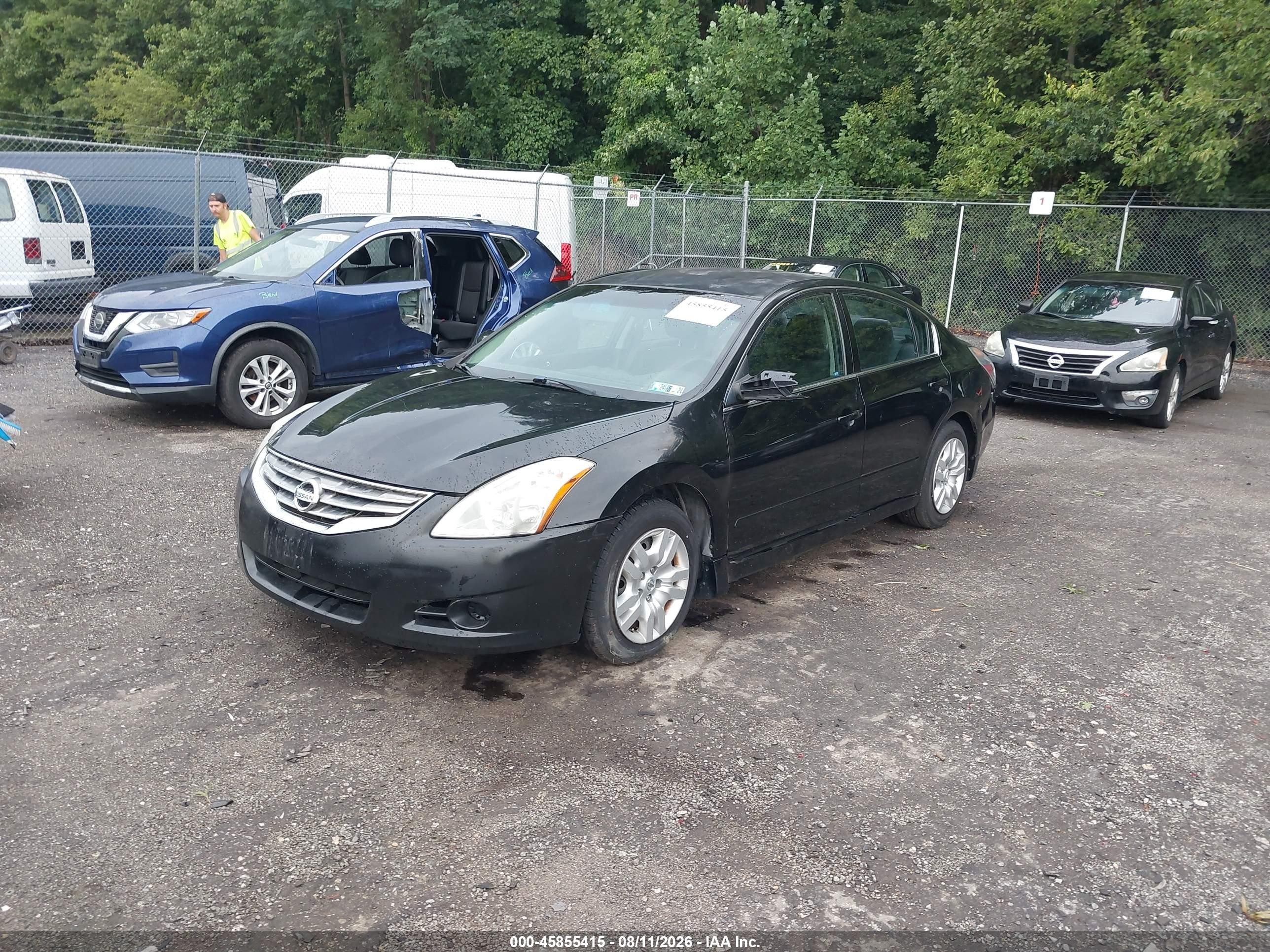 2011 Nissan Altima 2.5 S Black vin: 1N4AL2AP1BN489121