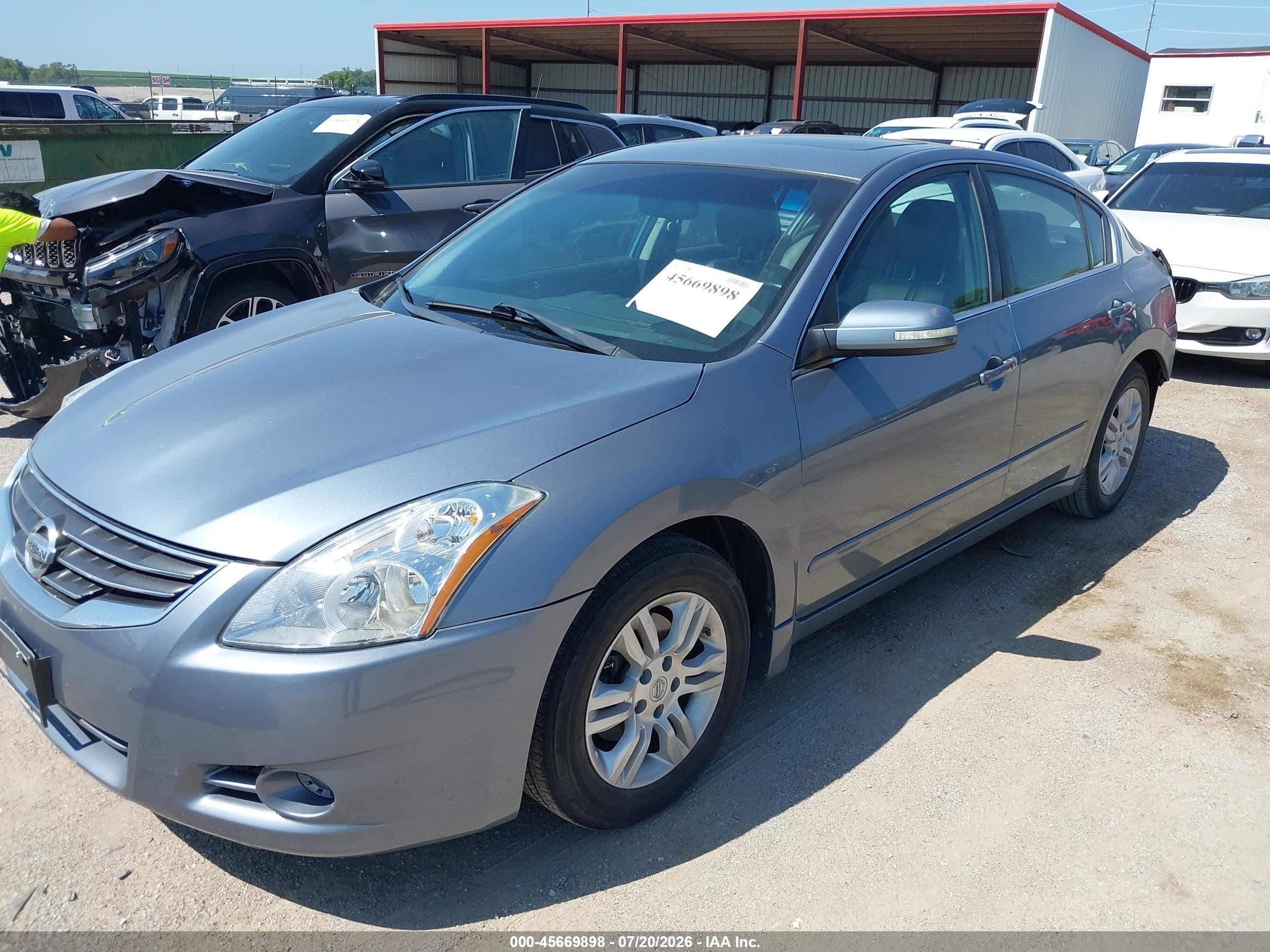 2011 Nissan Altima 2.5 S Серый vin: 1N4AL2AP1BN507262