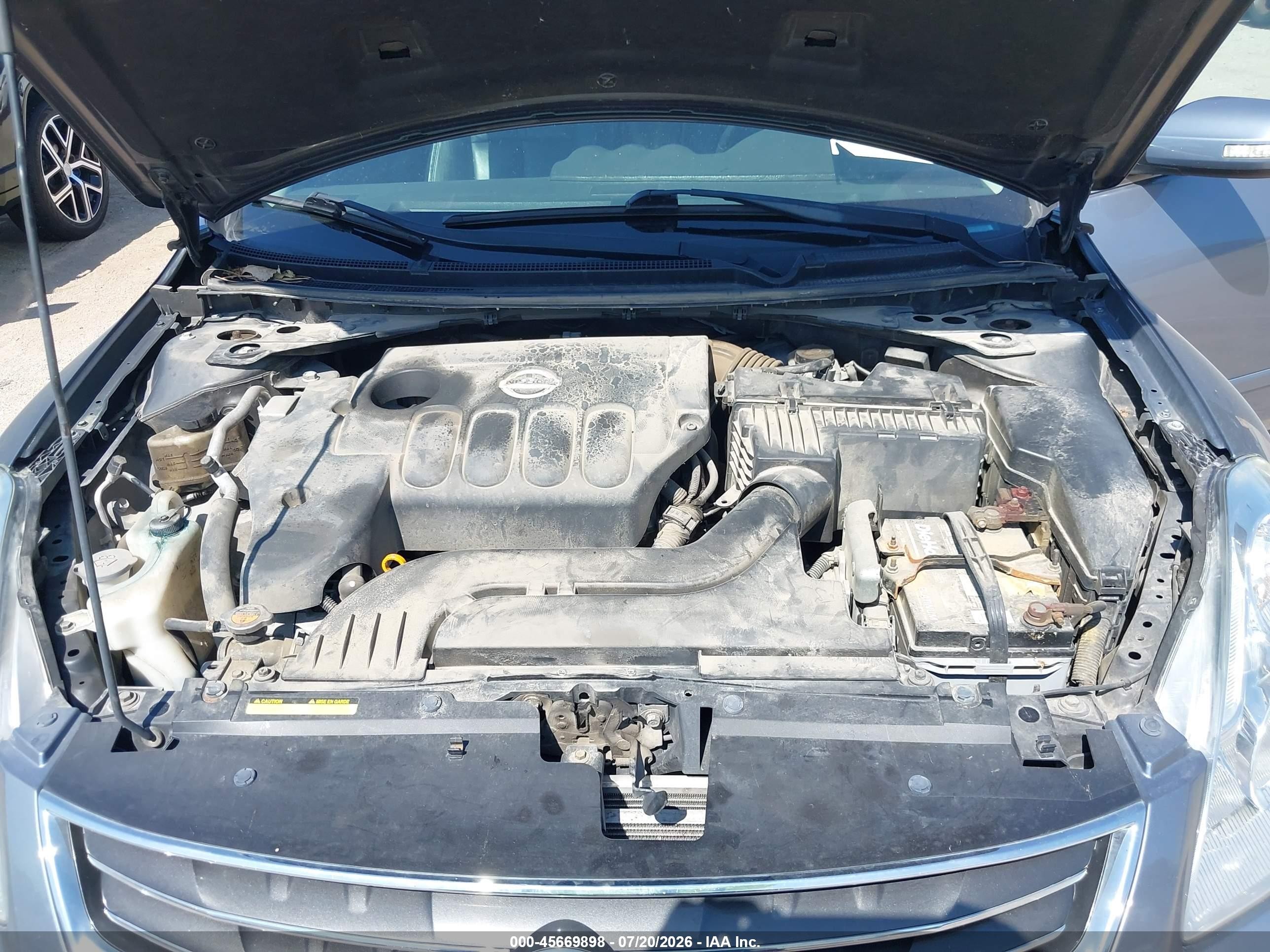 2011 Nissan Altima 2.5 S Серый vin: 1N4AL2AP1BN507262
