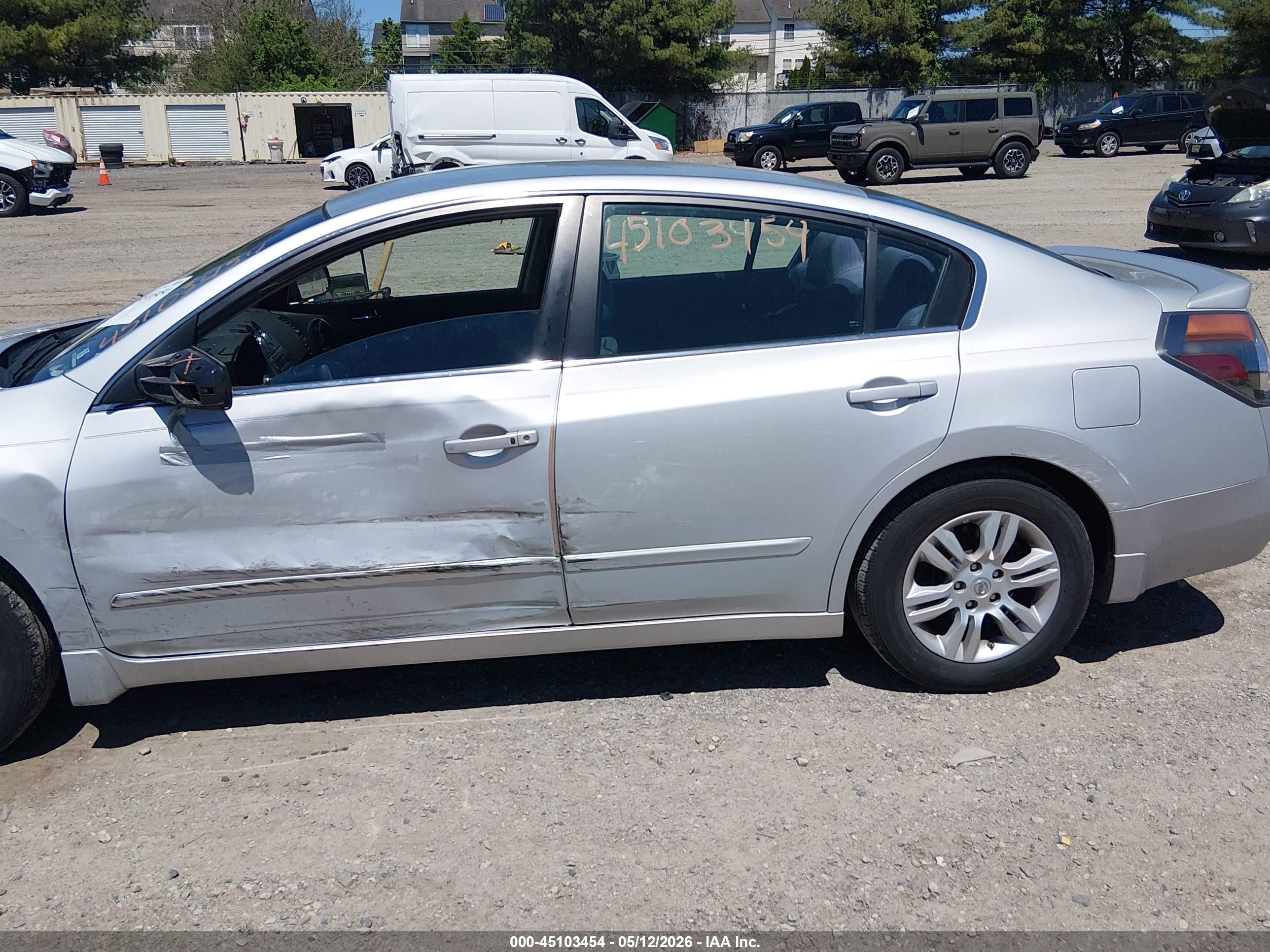 2011 Nissan Altima 2.5 S Серебряный vin: 1N4AL2AP1BN510940