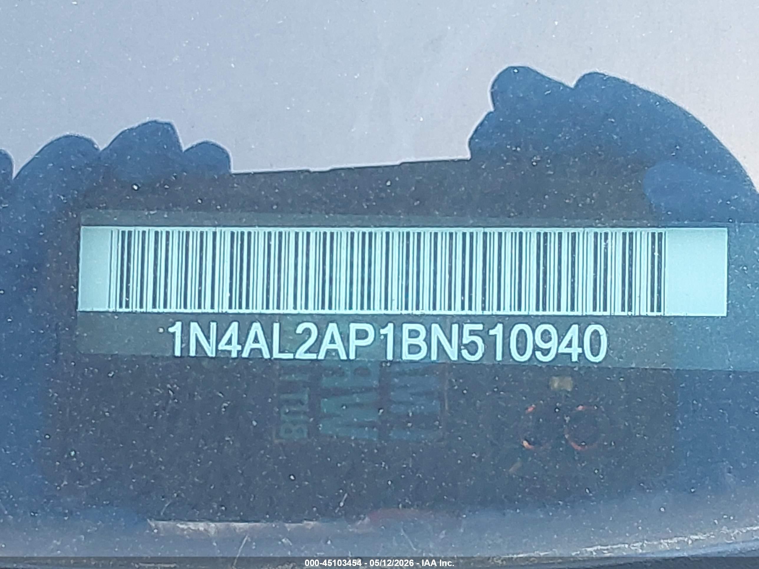 2011 Nissan Altima 2.5 S Серебряный vin: 1N4AL2AP1BN510940