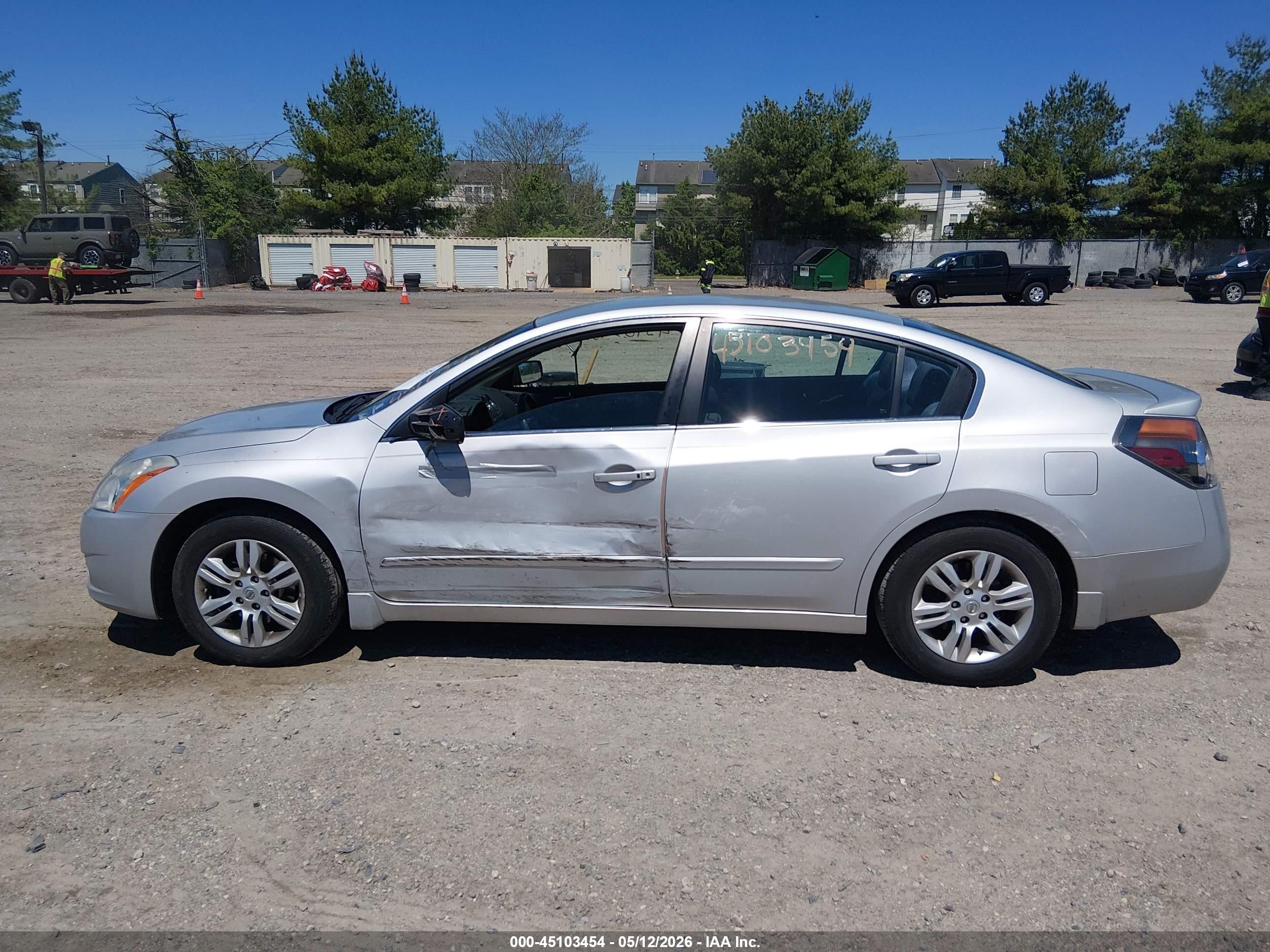 2011 Nissan Altima 2.5 S Серебряный vin: 1N4AL2AP1BN510940