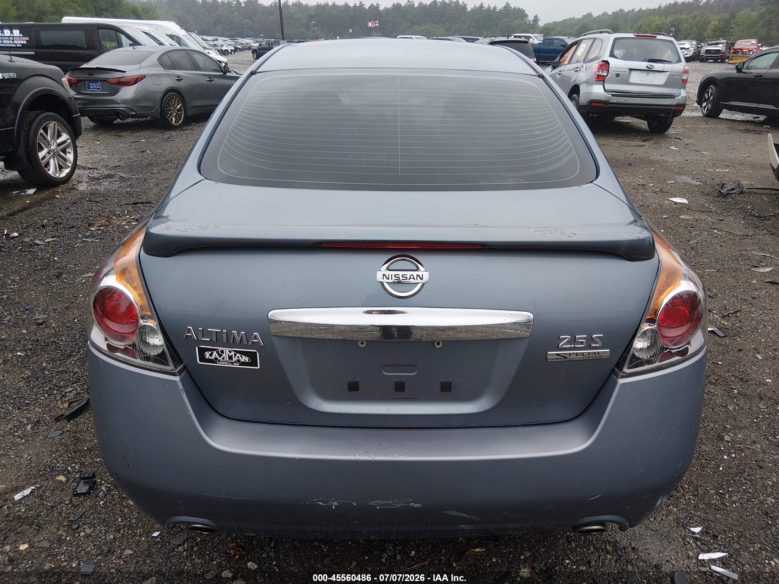 2011 Nissan Altima 2.5 S Gray vin: 1N4AL2AP1BN513515