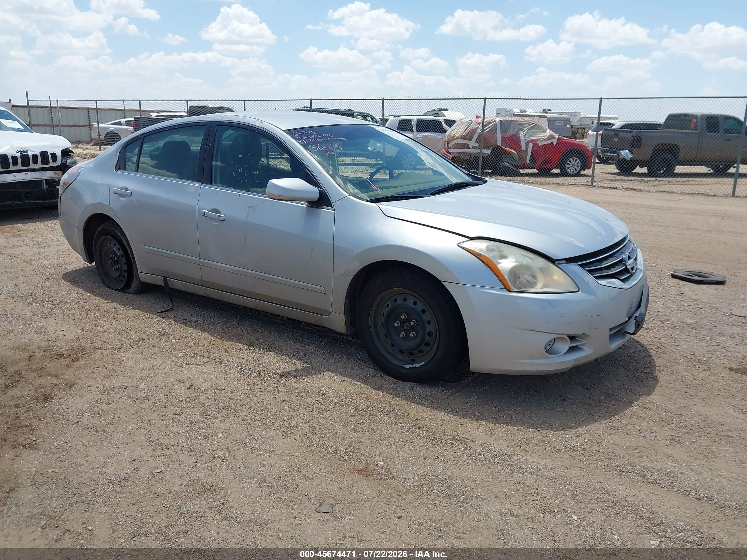 2011 Nissan Altima 2.5 S Silver vin: 1N4AL2AP1BN513613