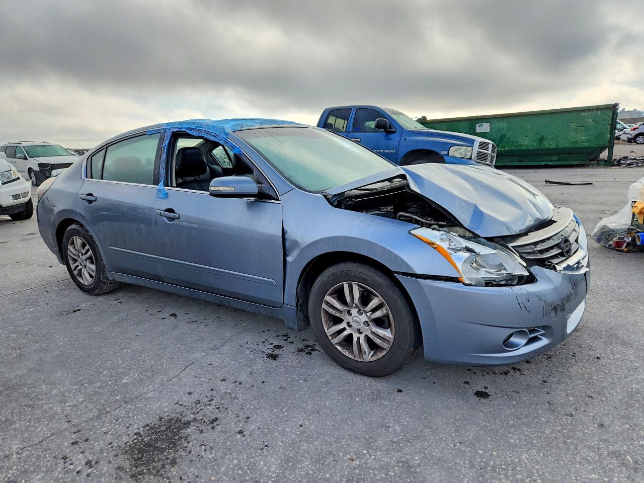 2012 Nissan Altima Blue vin: 1N4AL2AP1CC101513