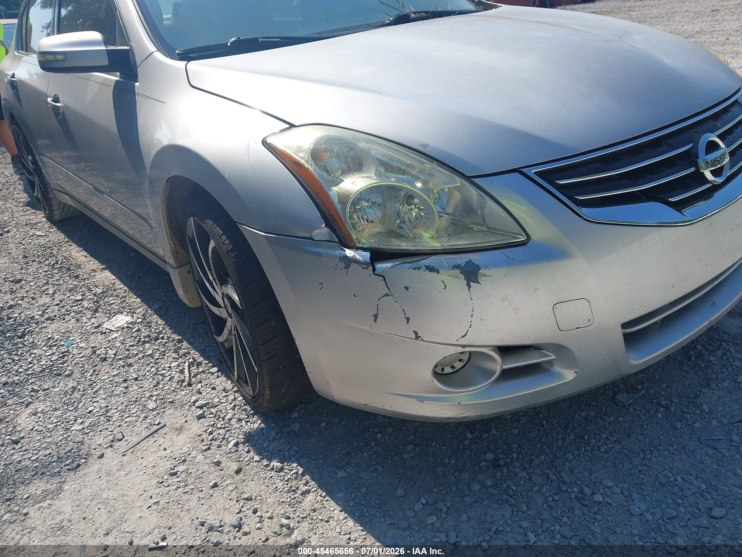 2012 Nissan Altima 2.5 S Silver vin: 1N4AL2AP1CC106713