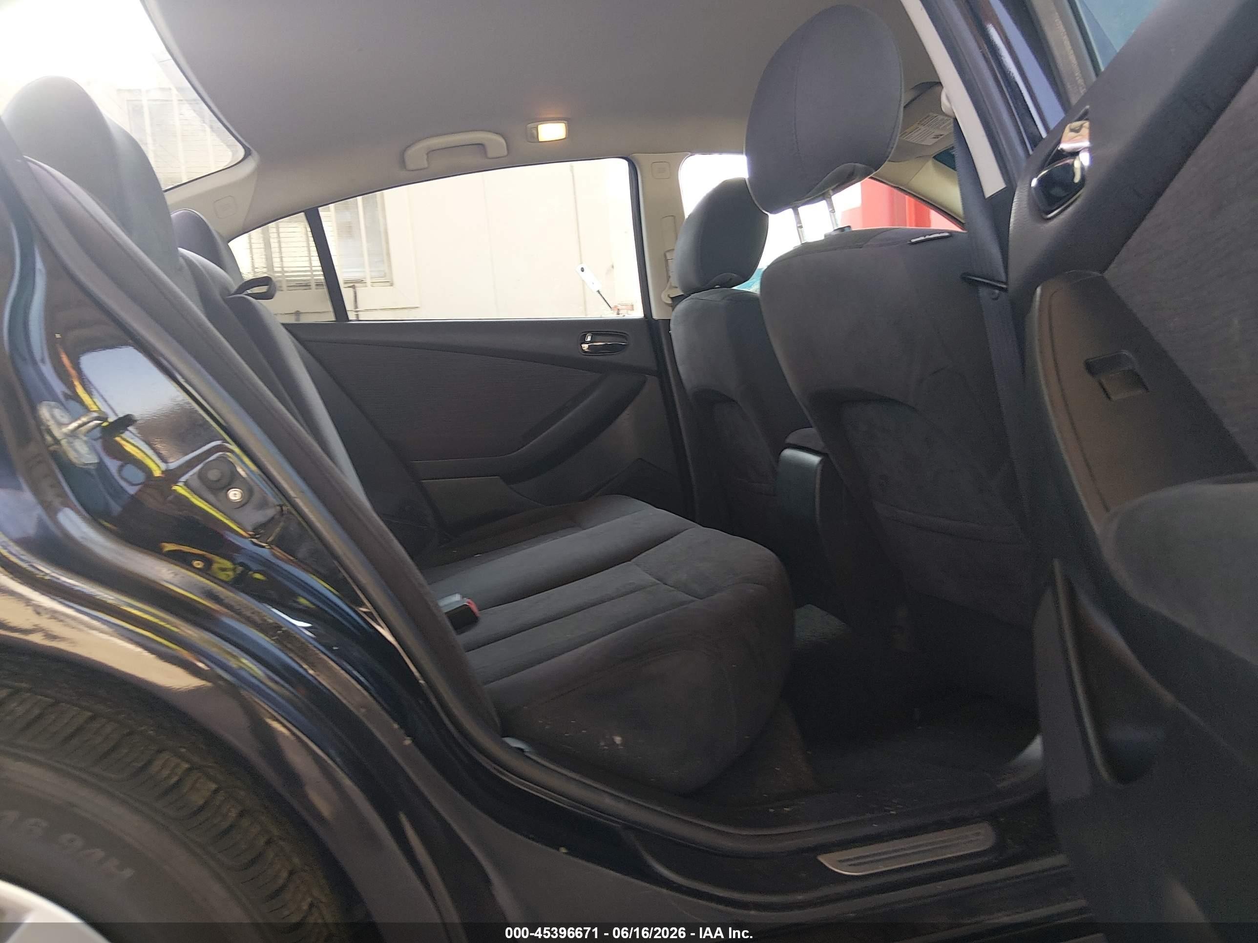 2012 Nissan Altima 2.5 S Черный vin: 1N4AL2AP1CC110955