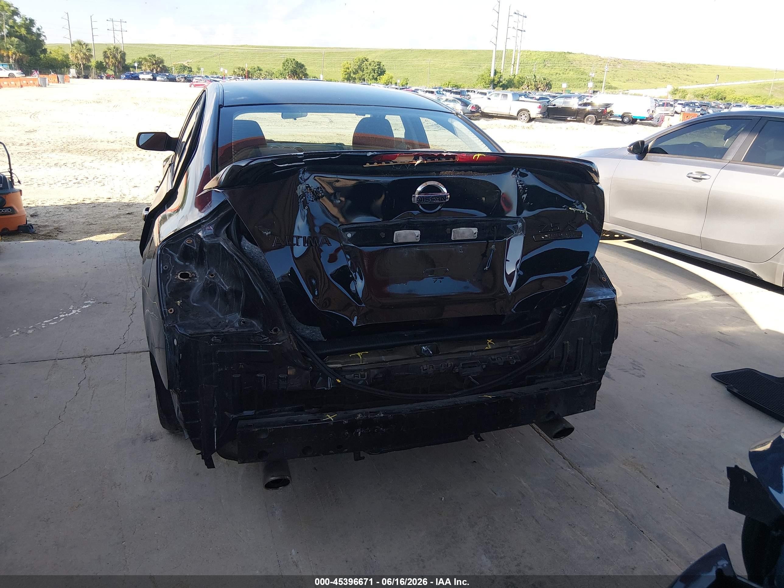 2012 Nissan Altima 2.5 S Черный vin: 1N4AL2AP1CC110955