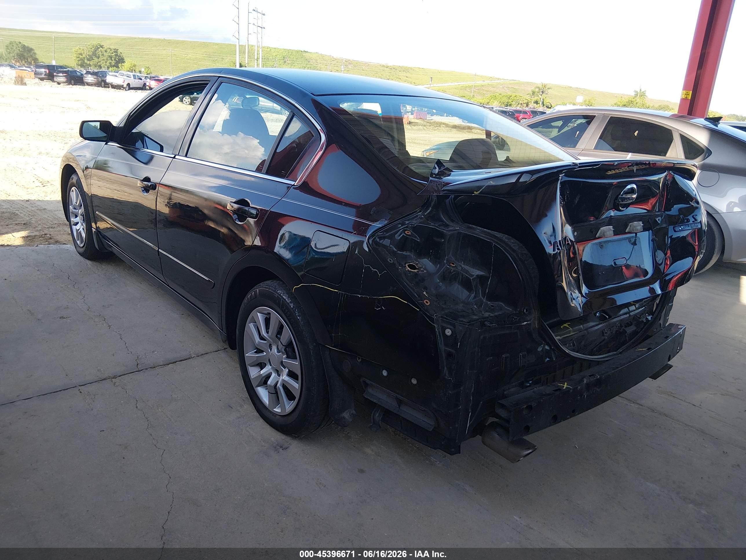 2012 Nissan Altima 2.5 S Черный vin: 1N4AL2AP1CC110955