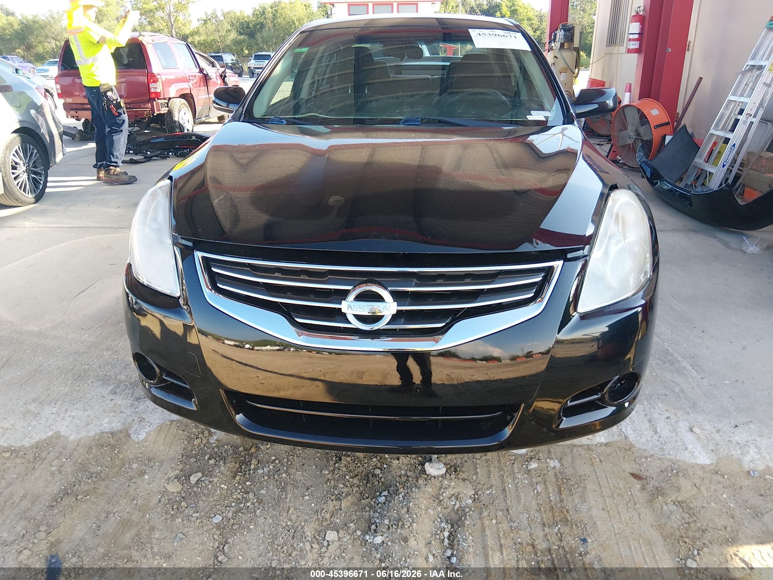 2012 Nissan Altima 2.5 S Черный vin: 1N4AL2AP1CC110955
