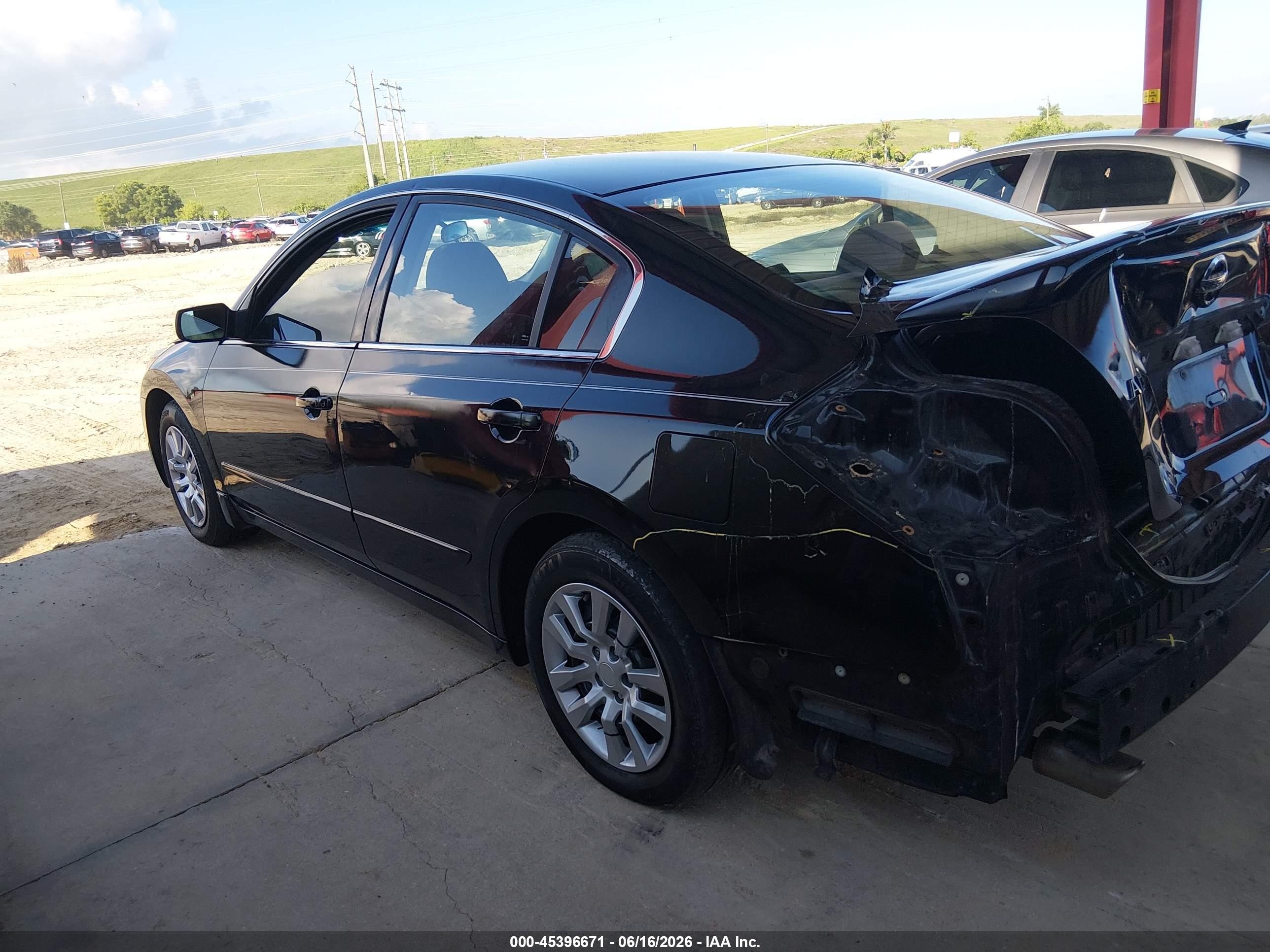 2012 Nissan Altima 2.5 S Черный vin: 1N4AL2AP1CC110955