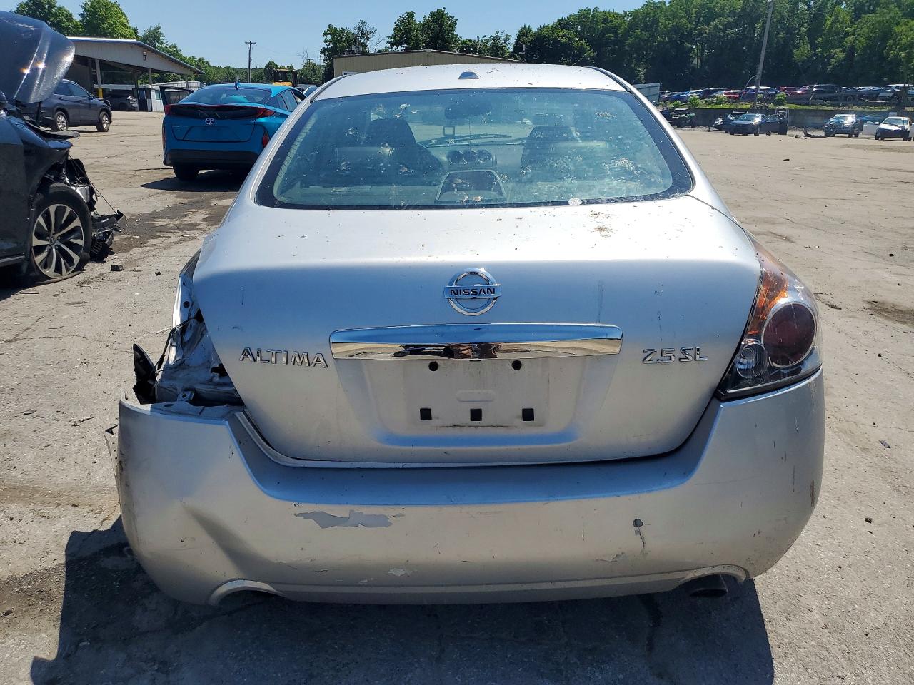 2012 Nissan Altima 2.5 Silver vin: 1N4AL2AP1CC122569