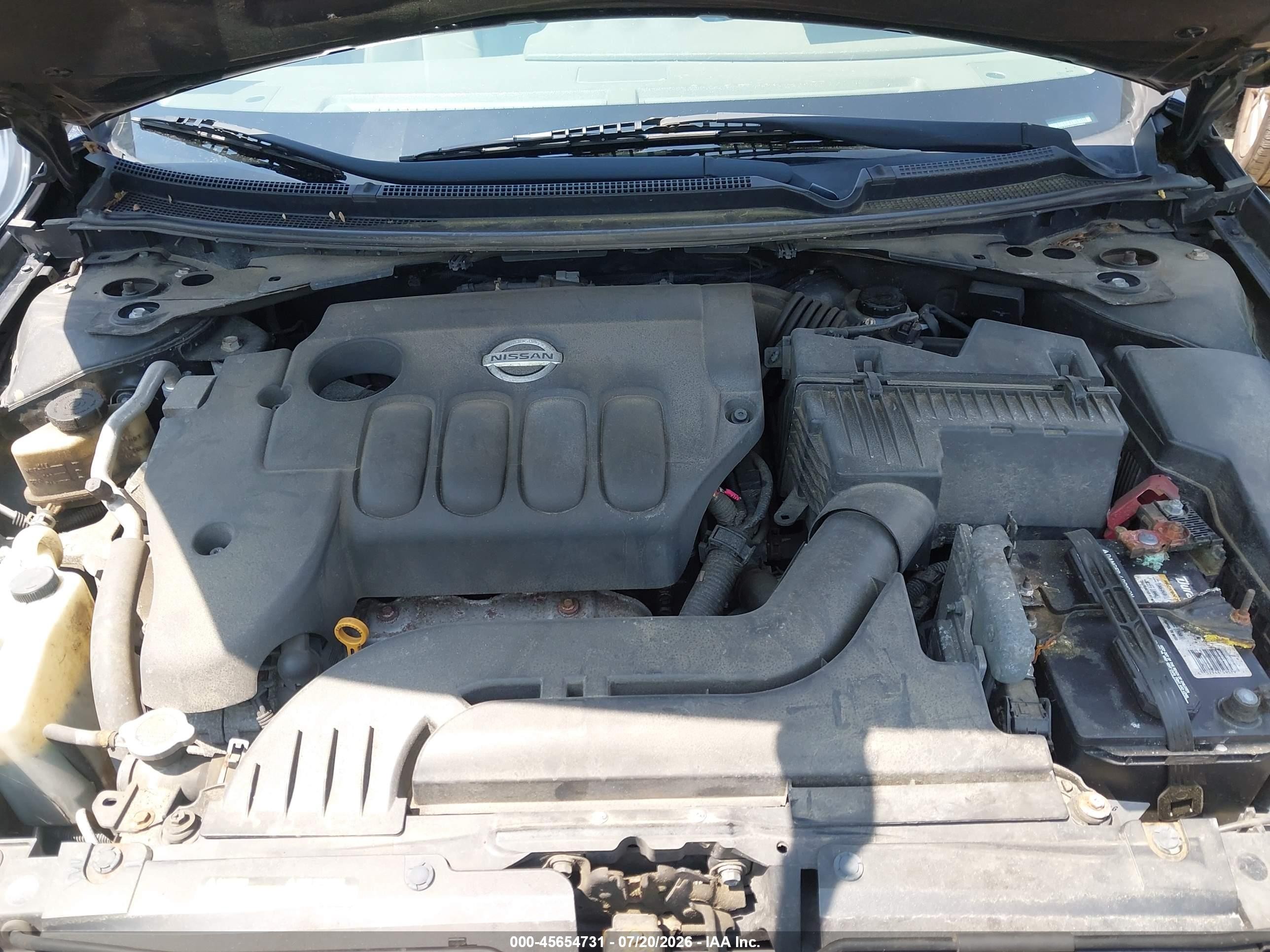 2012 Nissan Altima 2.5 S Black vin: 1N4AL2AP1CC123804