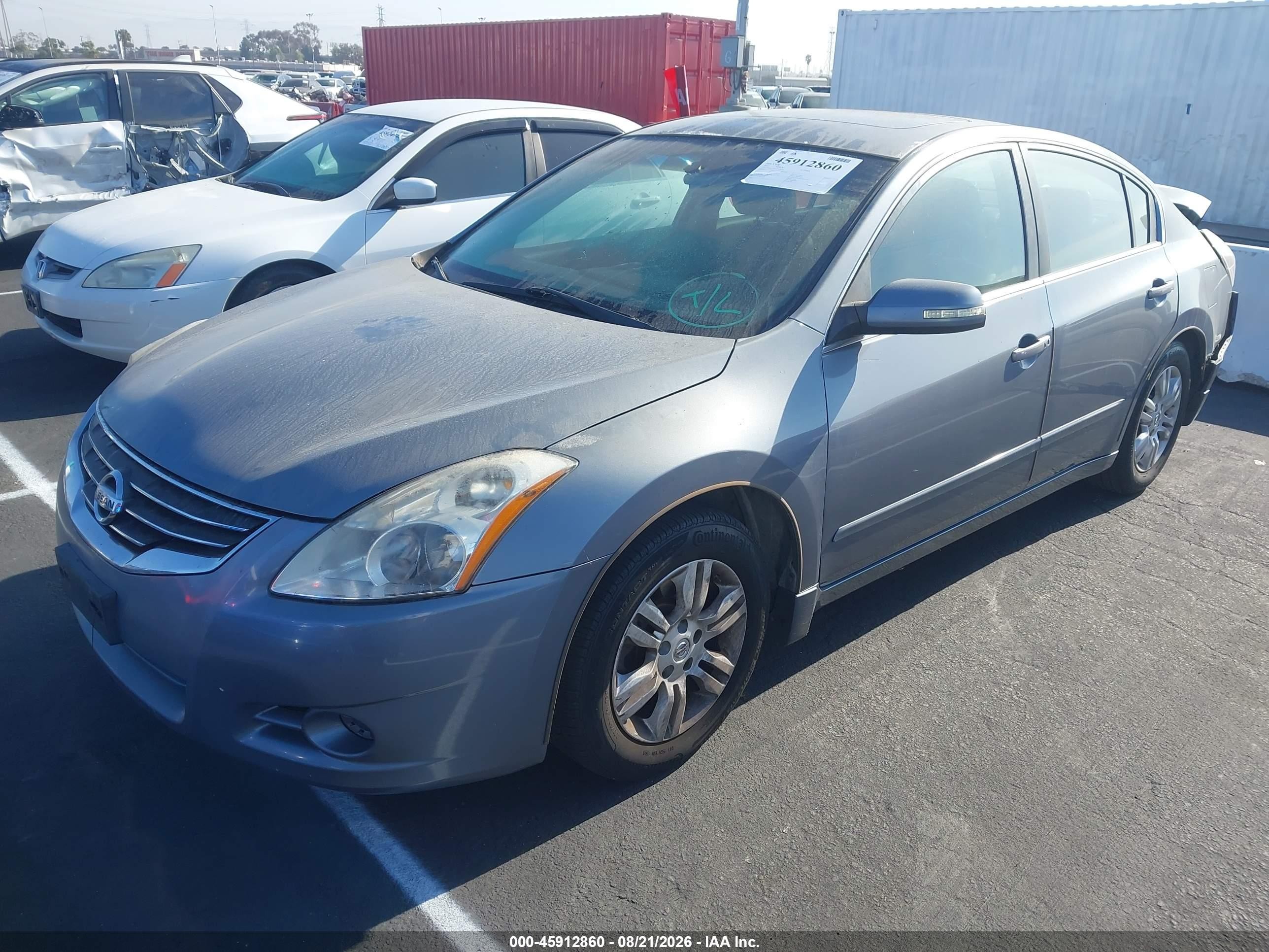 2012 Nissan Altima 2.5 S Blue vin: 1N4AL2AP1CC128338