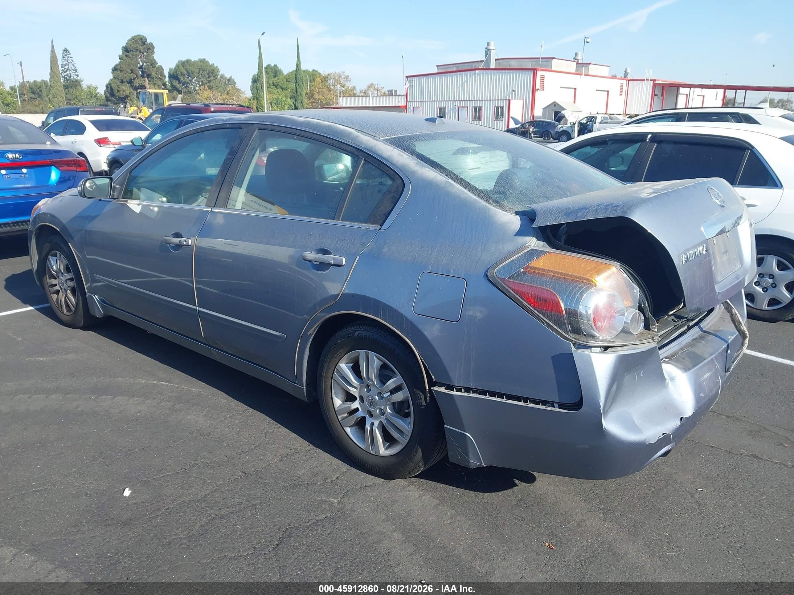 2012 Nissan Altima 2.5 S Blue vin: 1N4AL2AP1CC128338