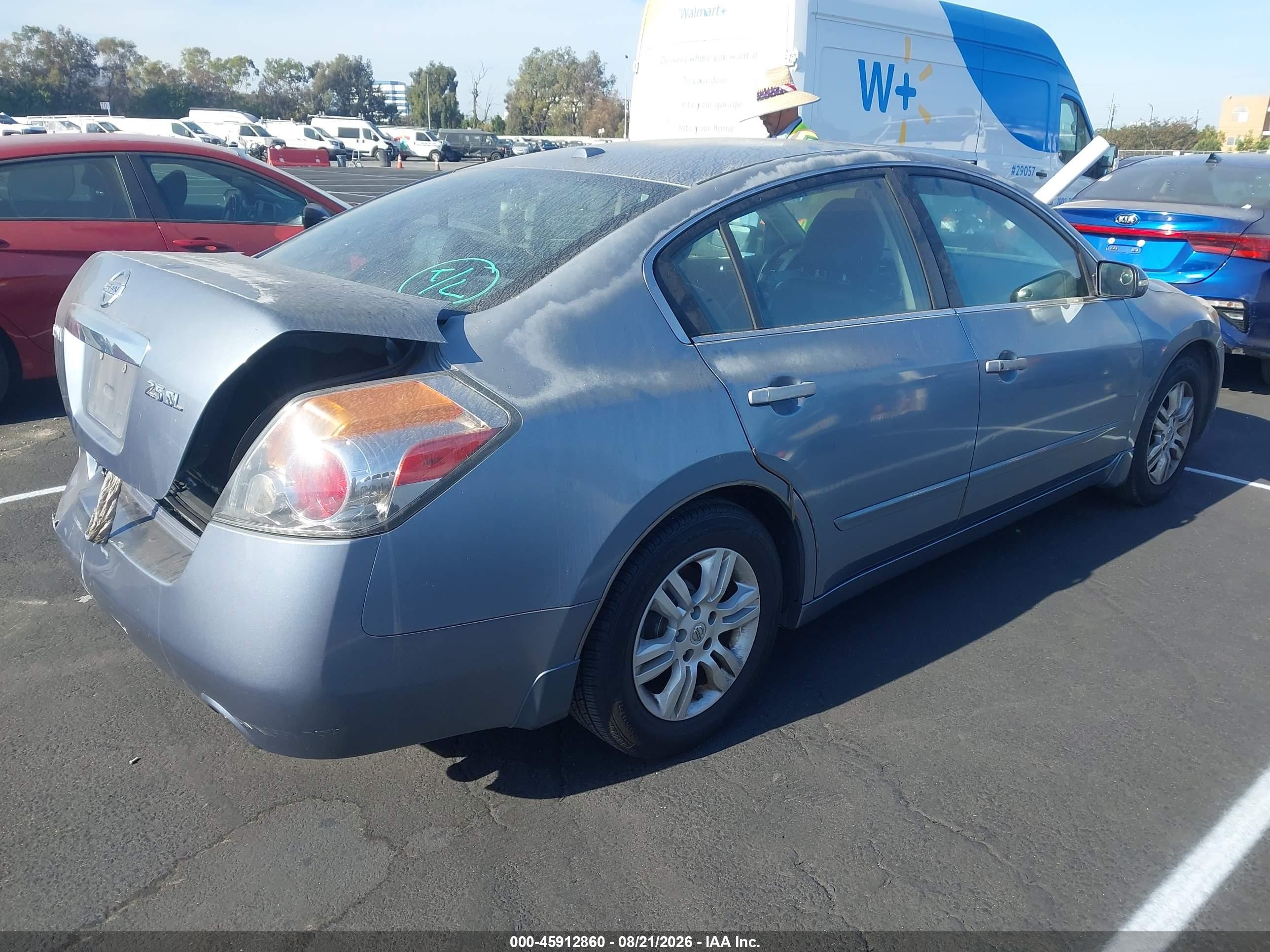 2012 Nissan Altima 2.5 S Blue vin: 1N4AL2AP1CC128338