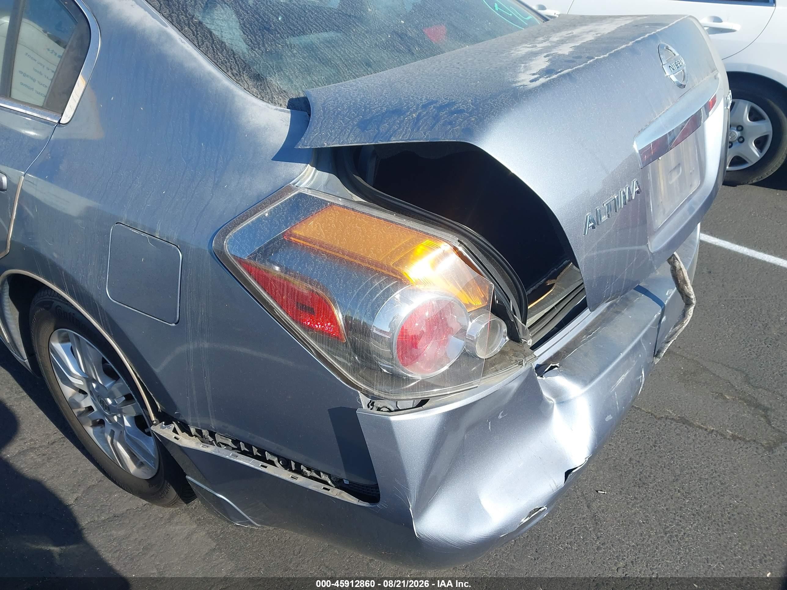 2012 Nissan Altima 2.5 S Blue vin: 1N4AL2AP1CC128338