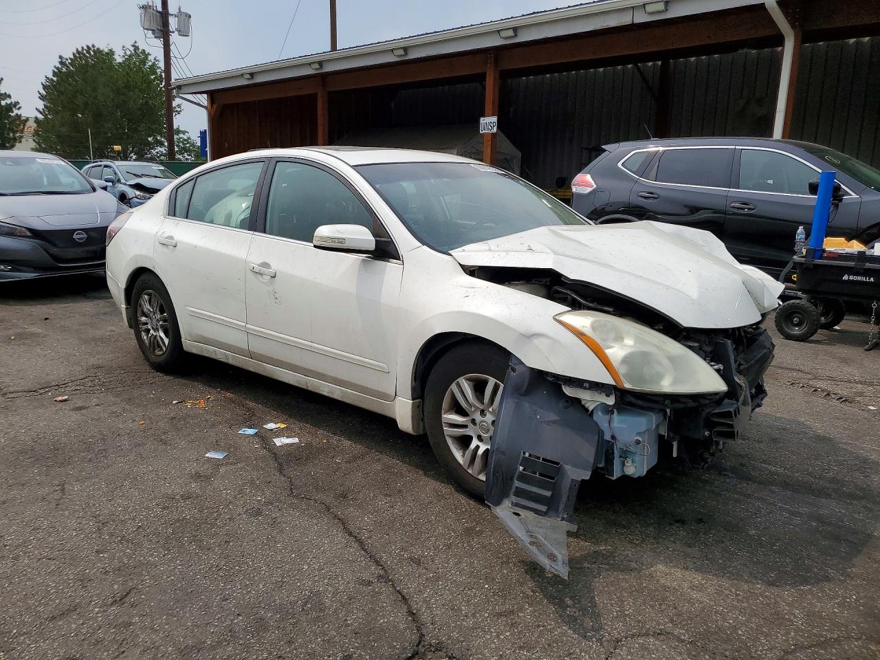 2012 Nissan Altima 2.5 White vin: 1N4AL2AP1CC129392