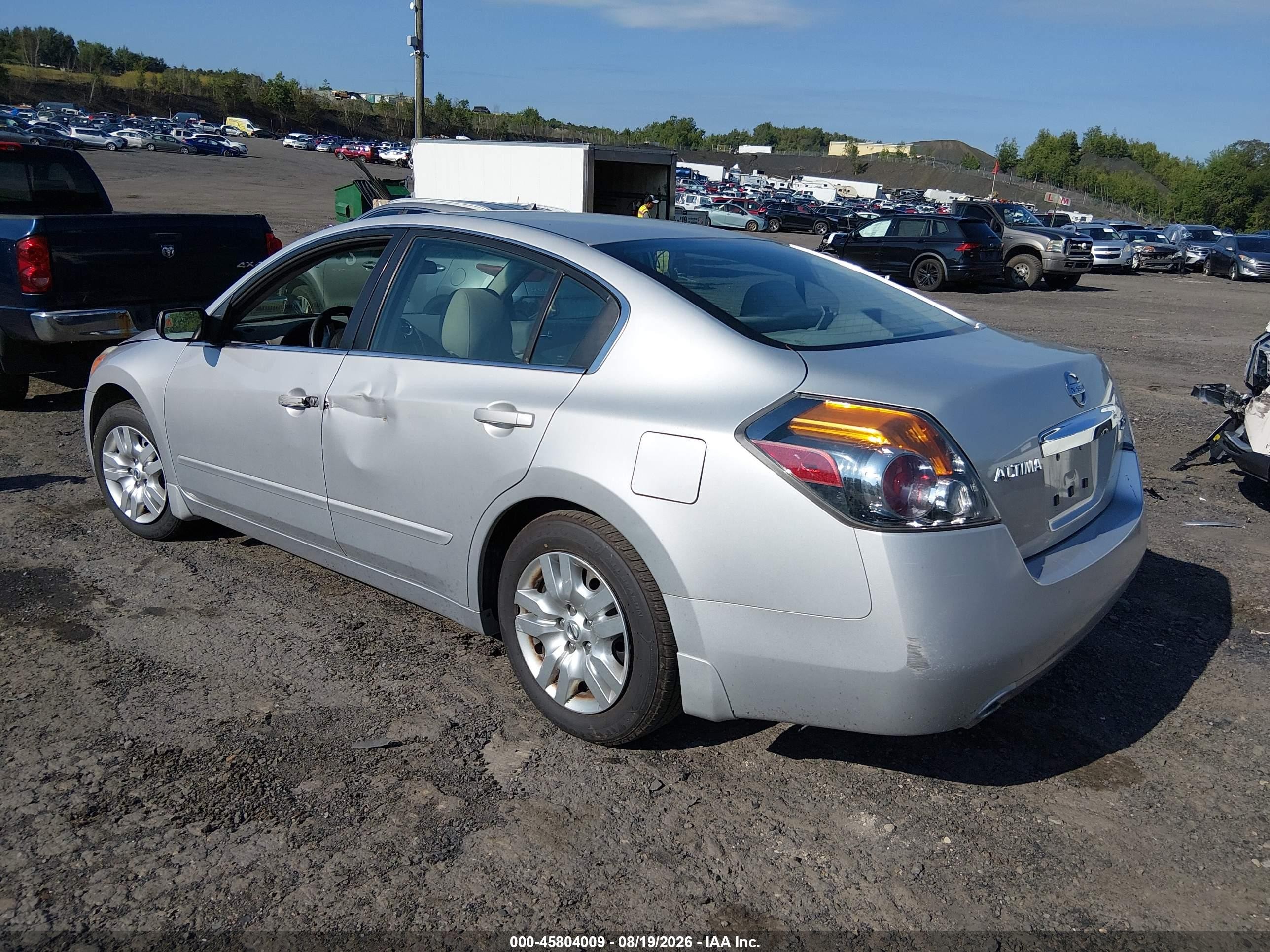 2012 Nissan Altima 2.5 S Silver vin: 1N4AL2AP1CC129781