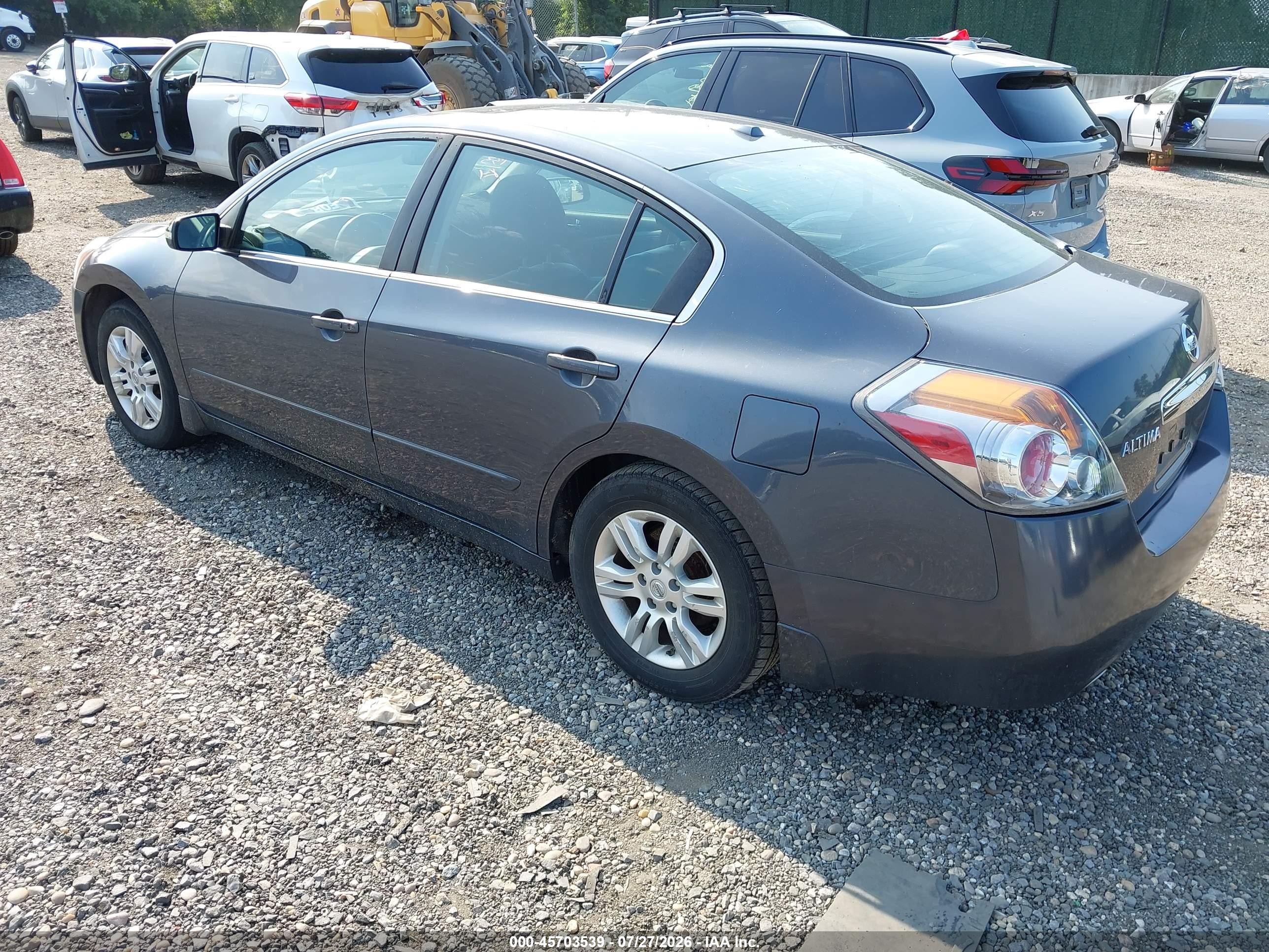 2012 Nissan Altima 2.5 S Gray vin: 1N4AL2AP1CC129862