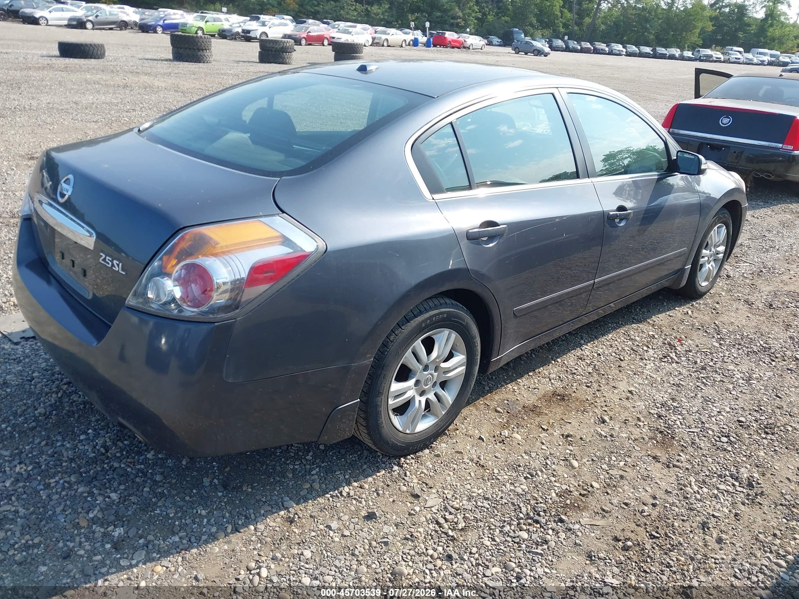 2012 Nissan Altima 2.5 S Gray vin: 1N4AL2AP1CC129862