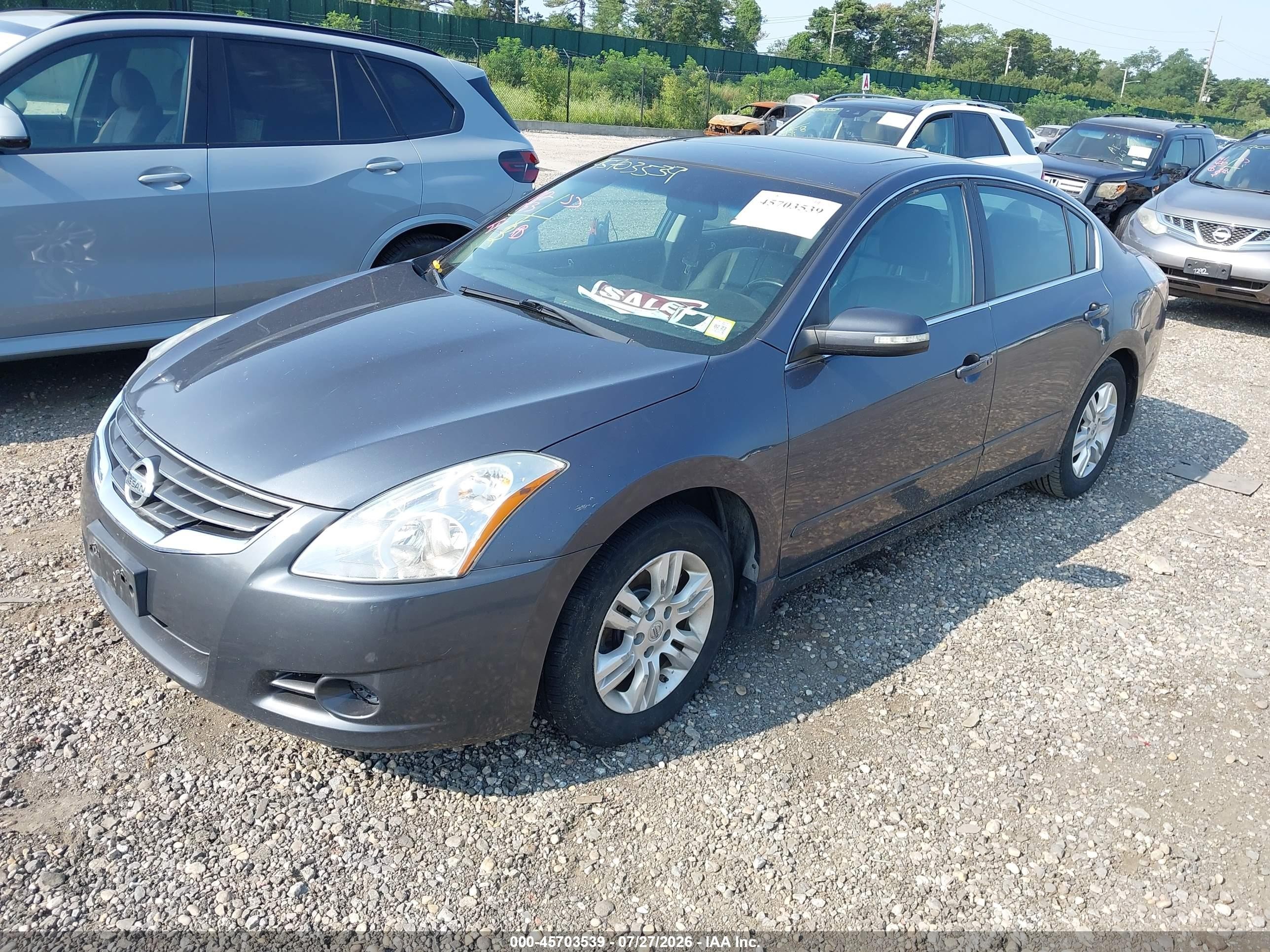 2012 Nissan Altima 2.5 S Gray vin: 1N4AL2AP1CC129862