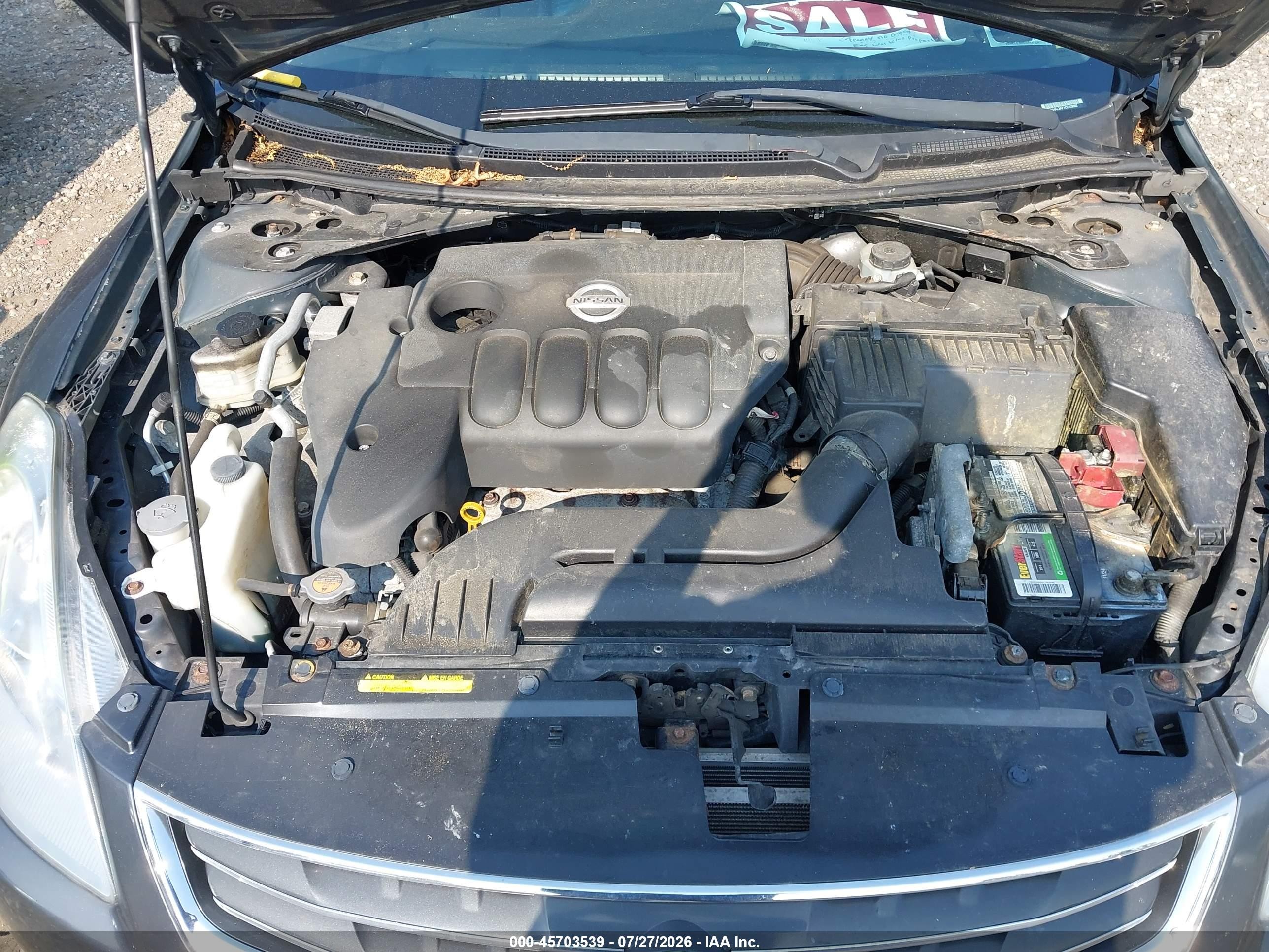 2012 Nissan Altima 2.5 S Gray vin: 1N4AL2AP1CC129862
