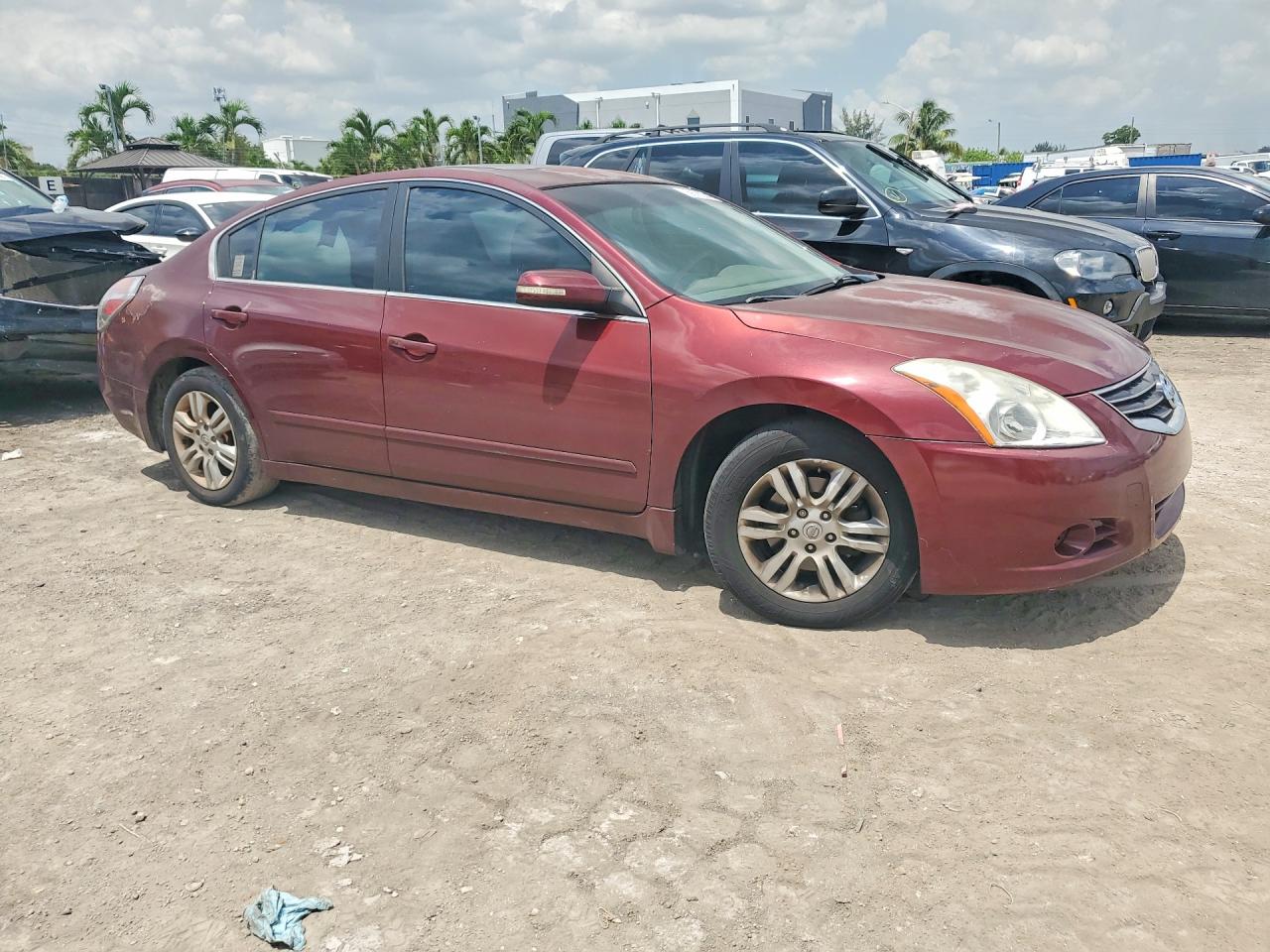2012 Nissan Altima 2.5 Burgundy vin: 1N4AL2AP1CC131630