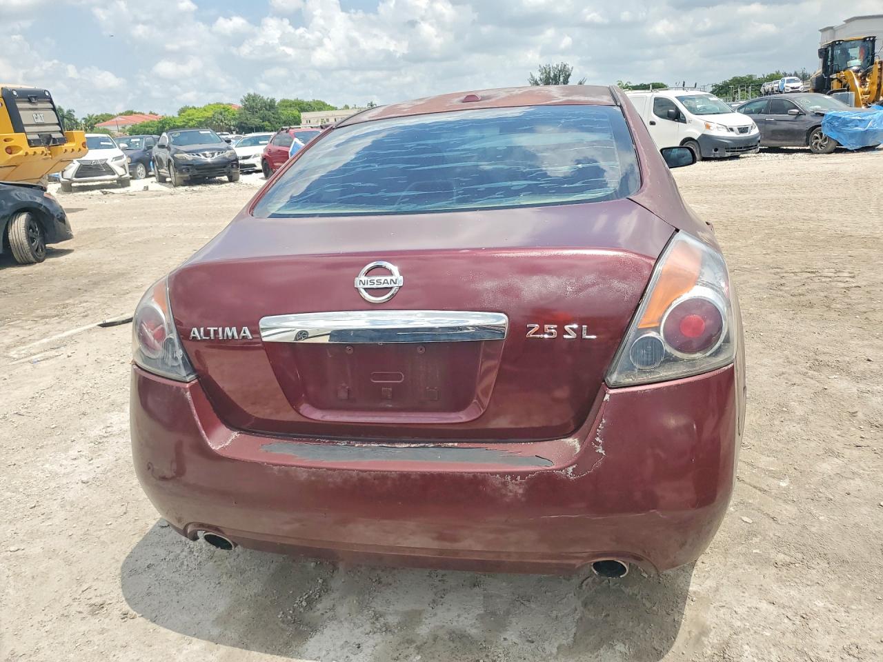 2012 Nissan Altima 2.5 Burgundy vin: 1N4AL2AP1CC131630