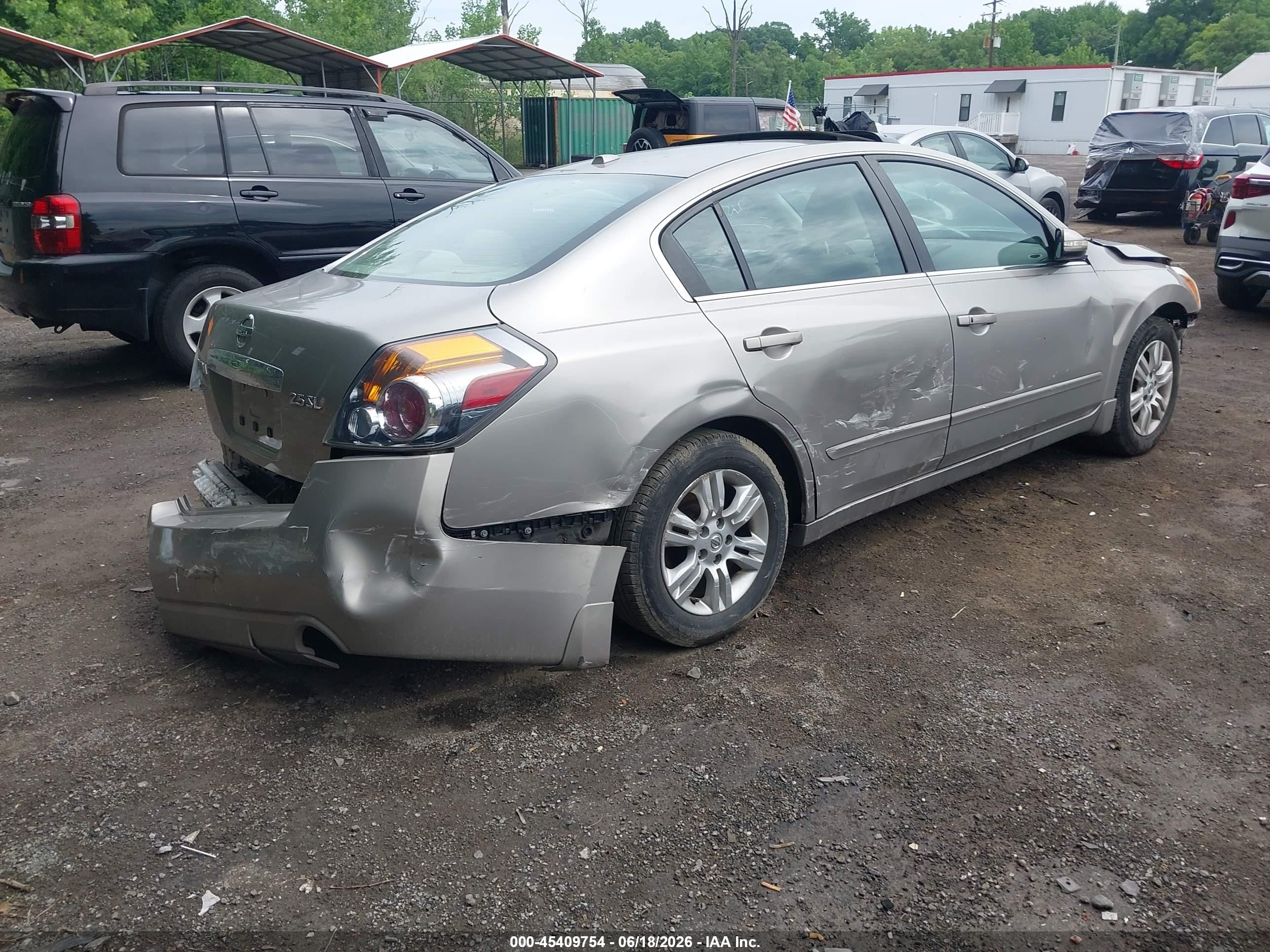 2012 Nissan Altima 2.5 S Gray vin: 1N4AL2AP1CC144894