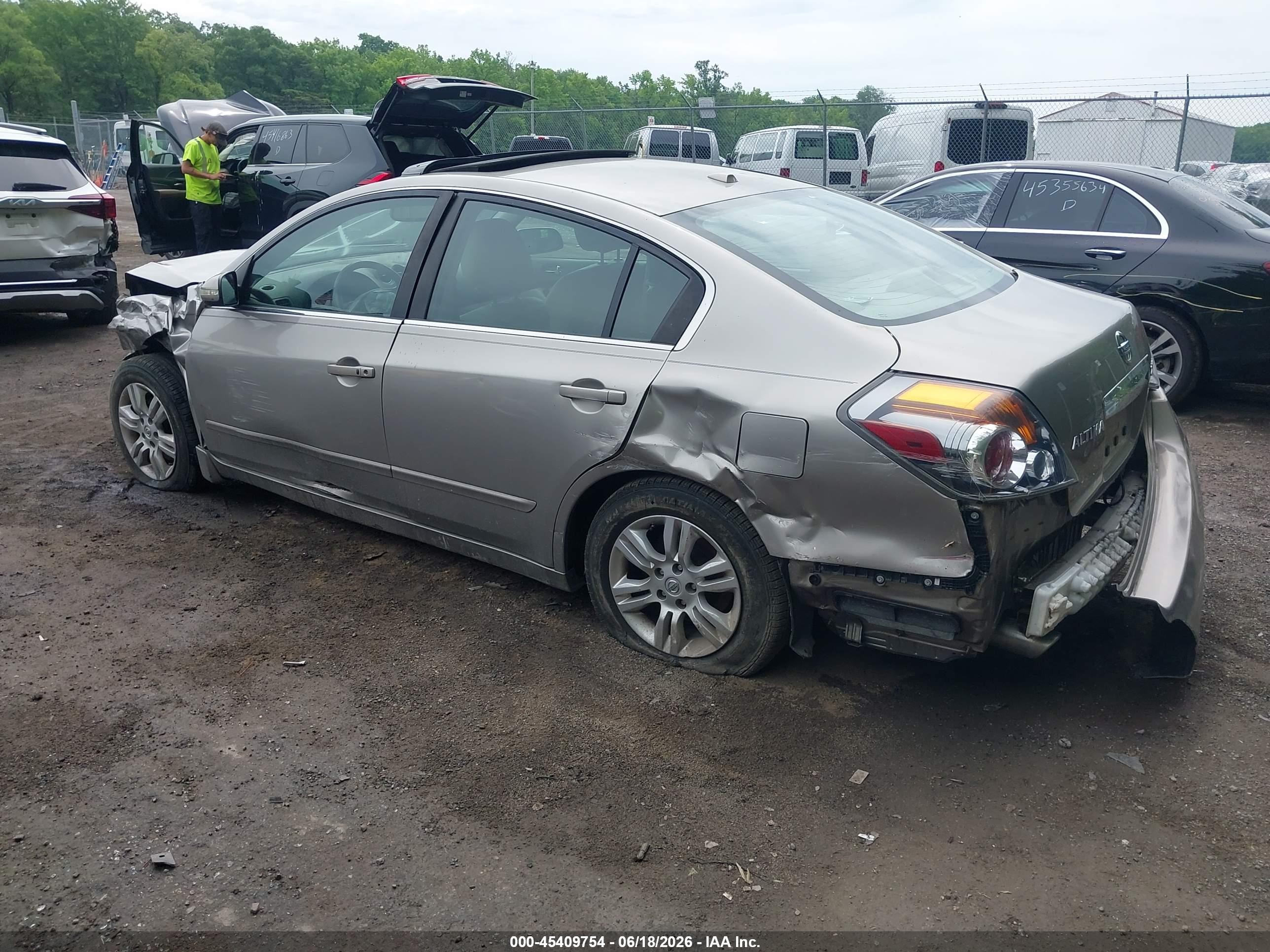 2012 Nissan Altima 2.5 S Gray vin: 1N4AL2AP1CC144894
