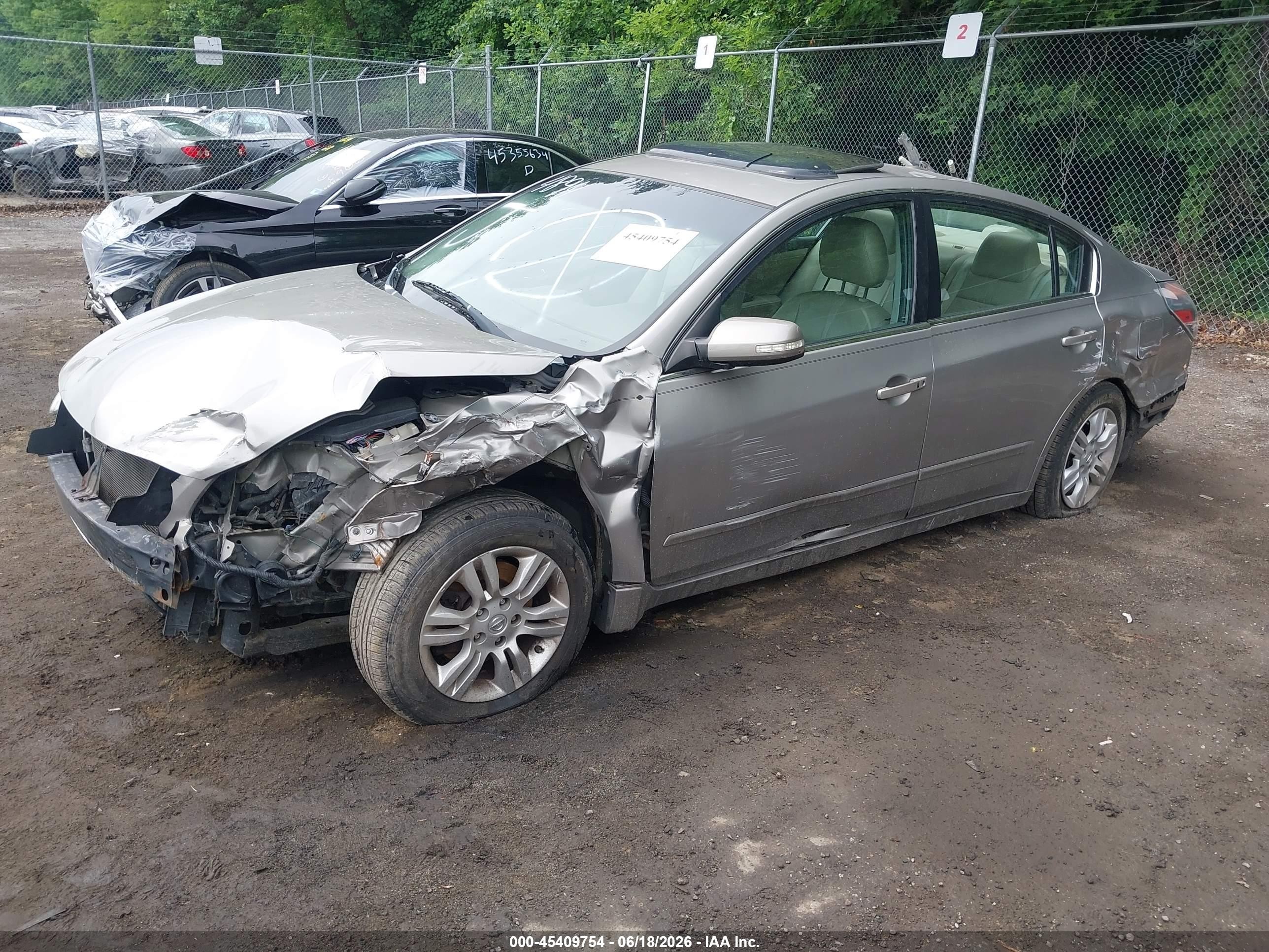 2012 Nissan Altima 2.5 S Gray vin: 1N4AL2AP1CC144894