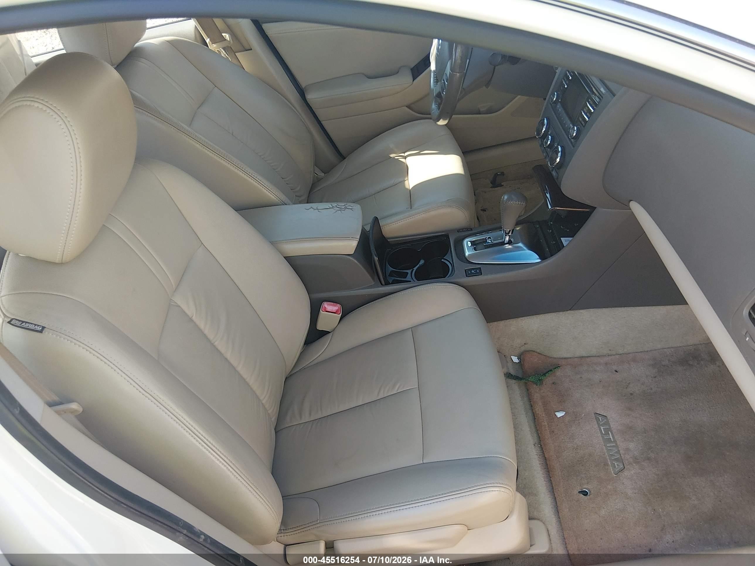 2012 Nissan Altima 2.5 S White vin: 1N4AL2AP1CC145222