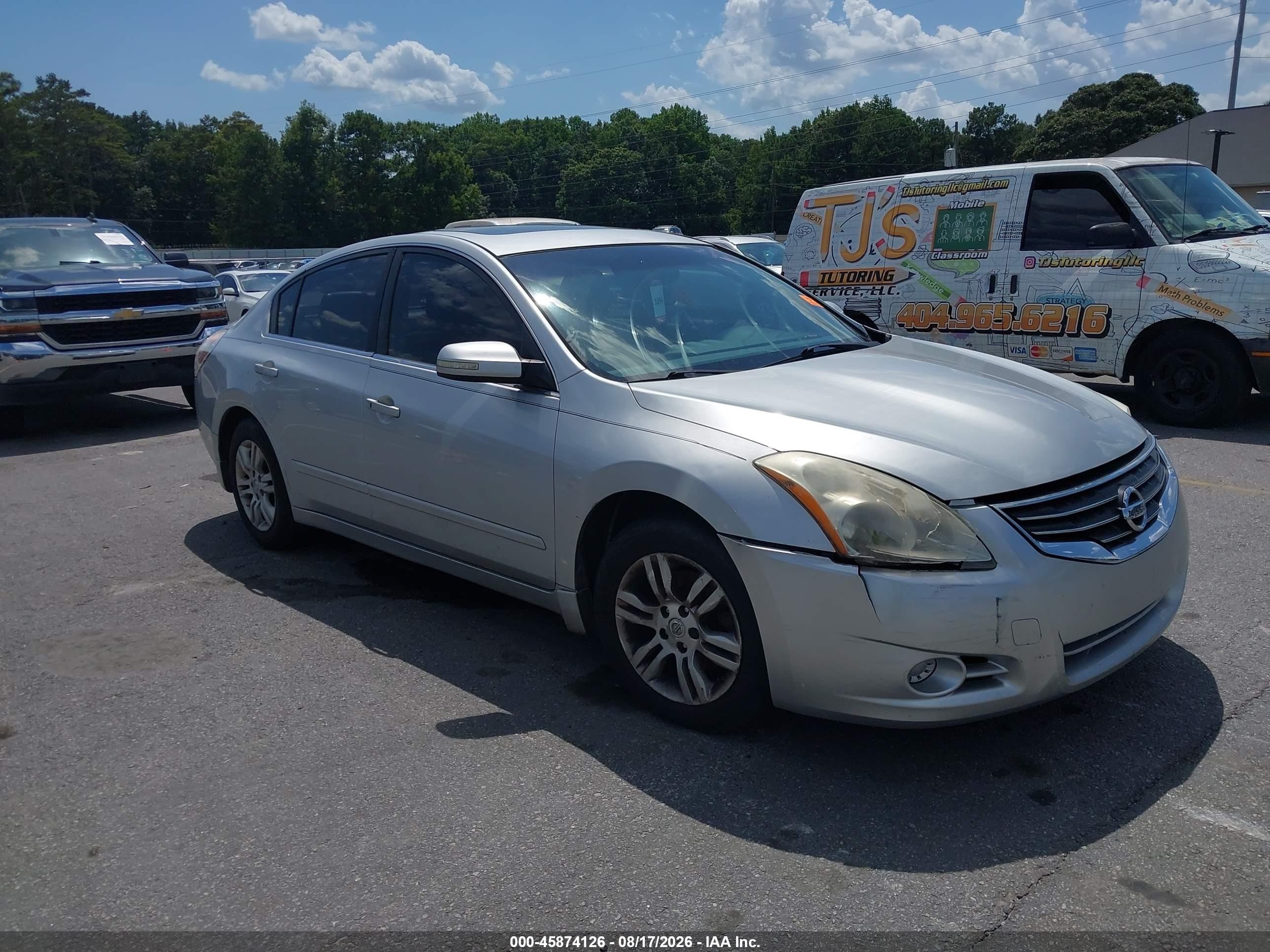 2012 Nissan Altima 2.5 S Silver vin: 1N4AL2AP1CC172887