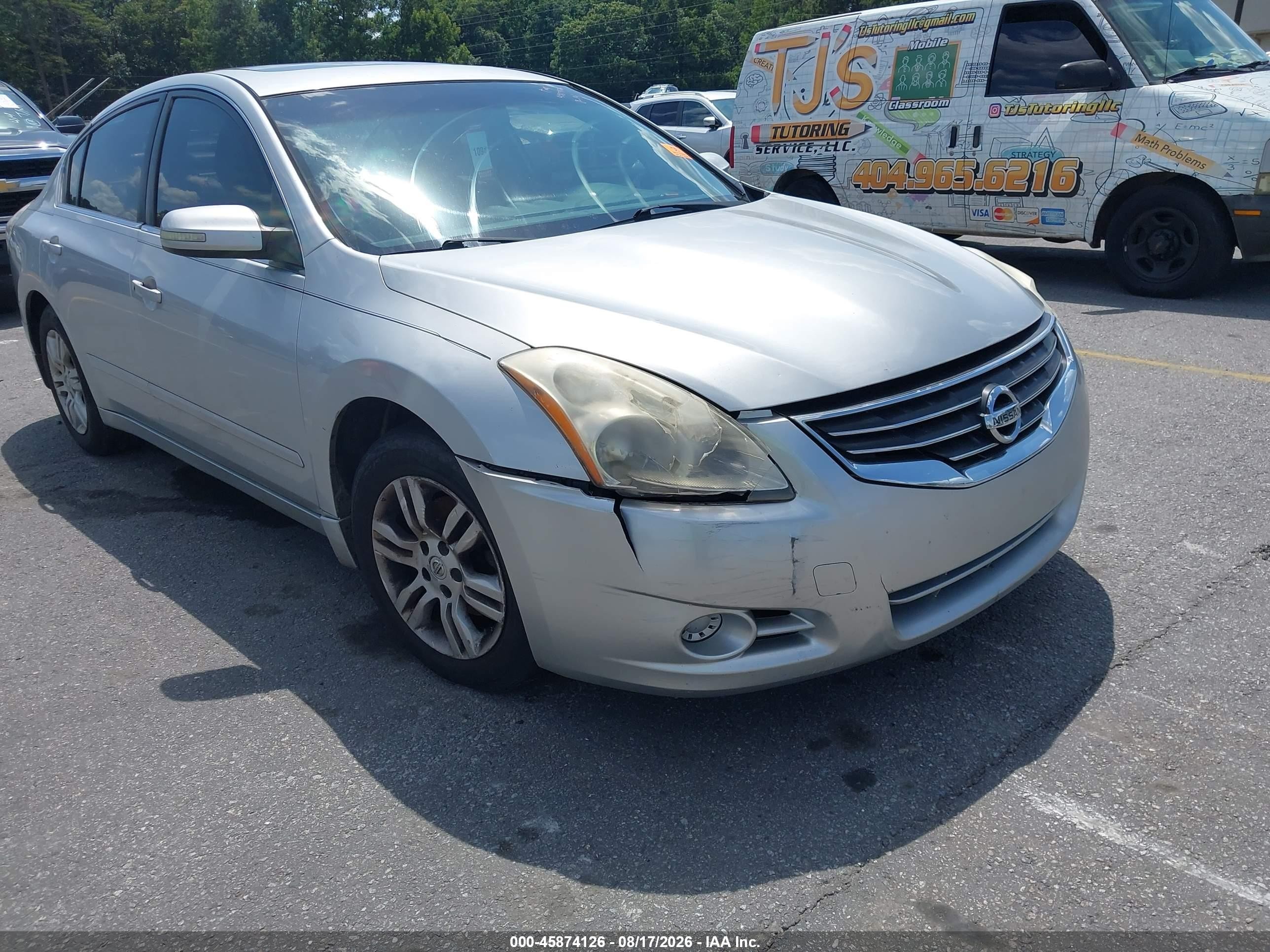 2012 Nissan Altima 2.5 S Silver vin: 1N4AL2AP1CC172887