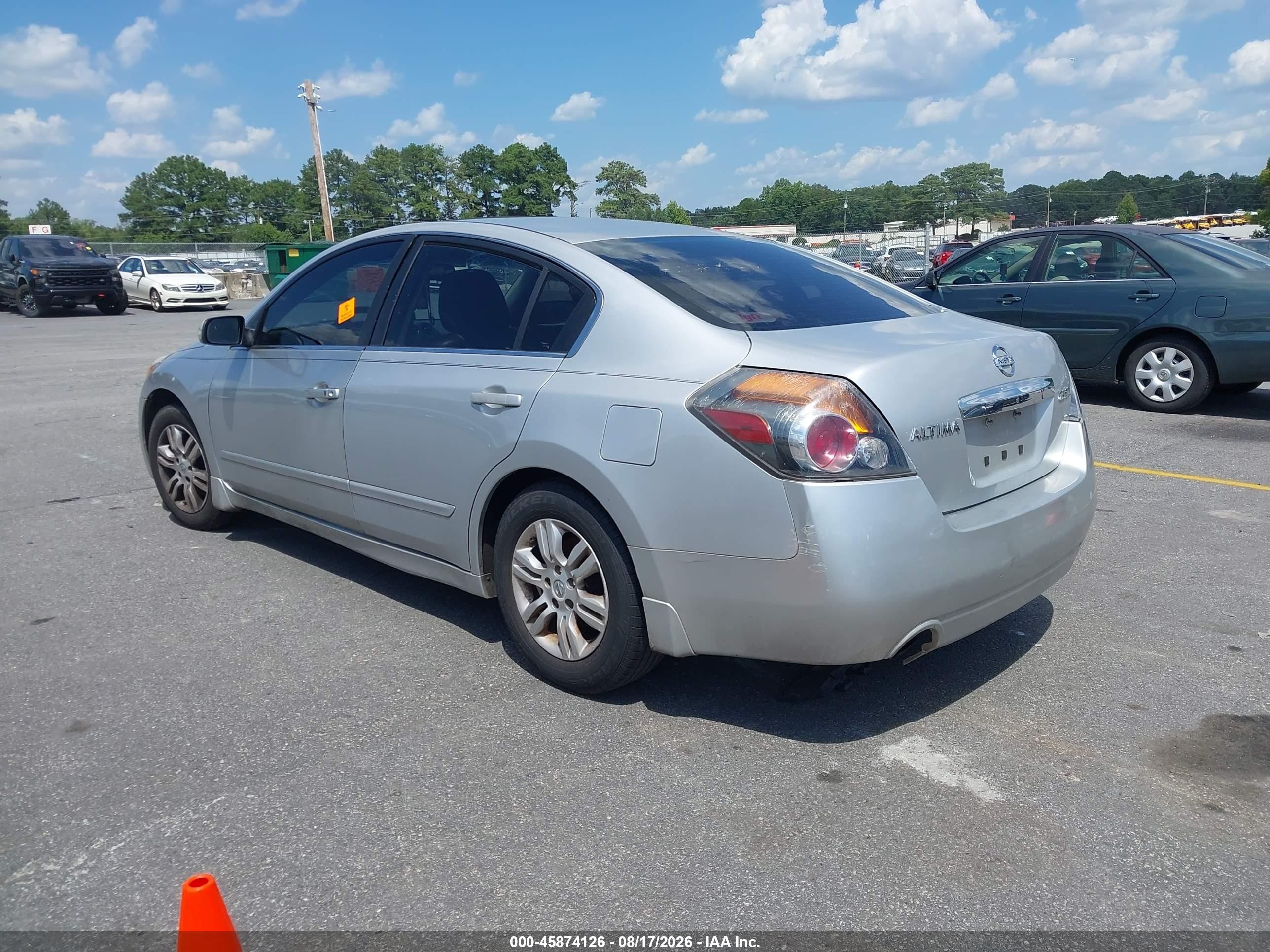 2012 Nissan Altima 2.5 S Silver vin: 1N4AL2AP1CC172887