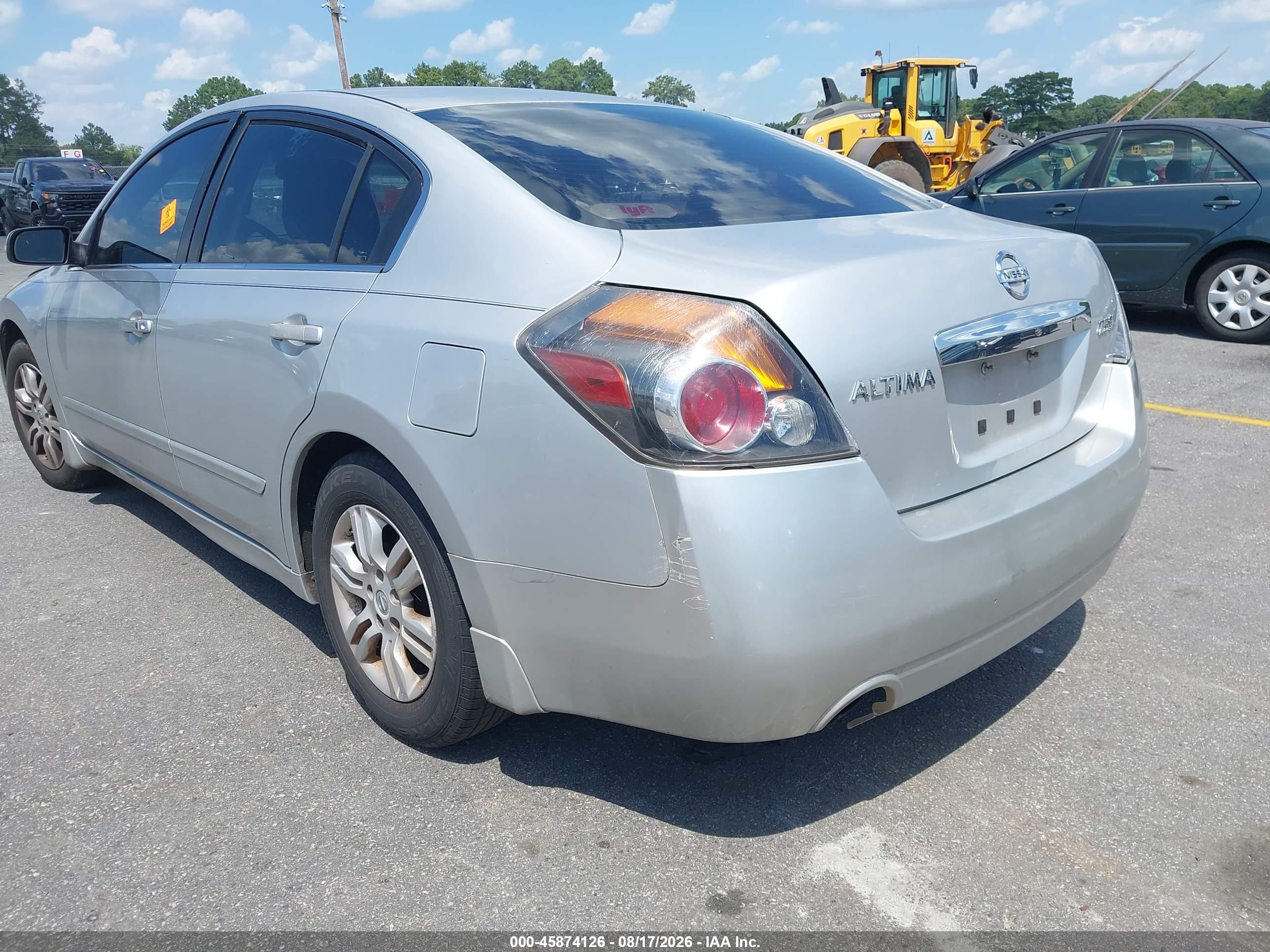 2012 Nissan Altima 2.5 S Silver vin: 1N4AL2AP1CC172887