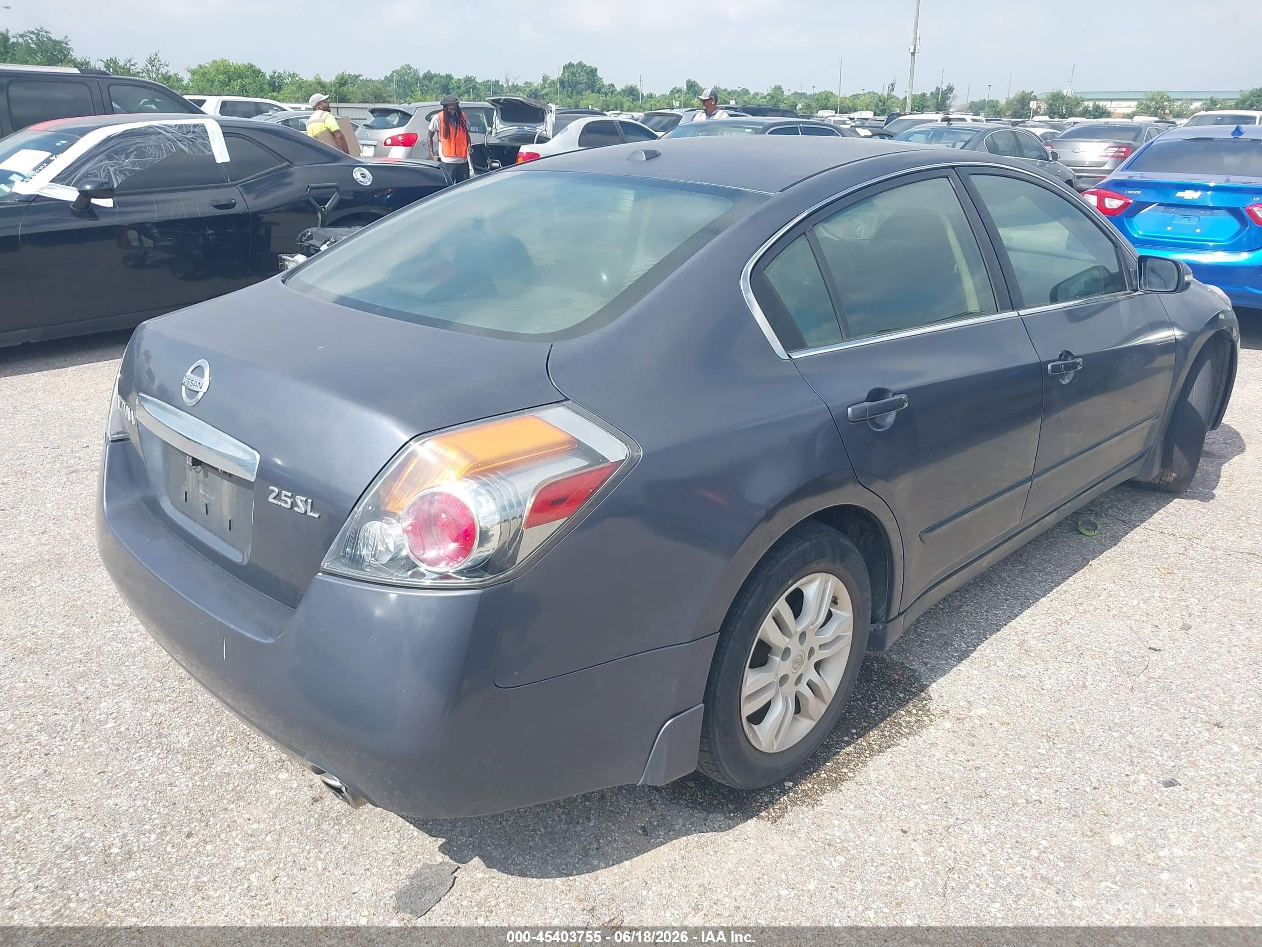 2012 Nissan Altima 2.5/2.5 S Gray vin: 1N4AL2AP1CC177653