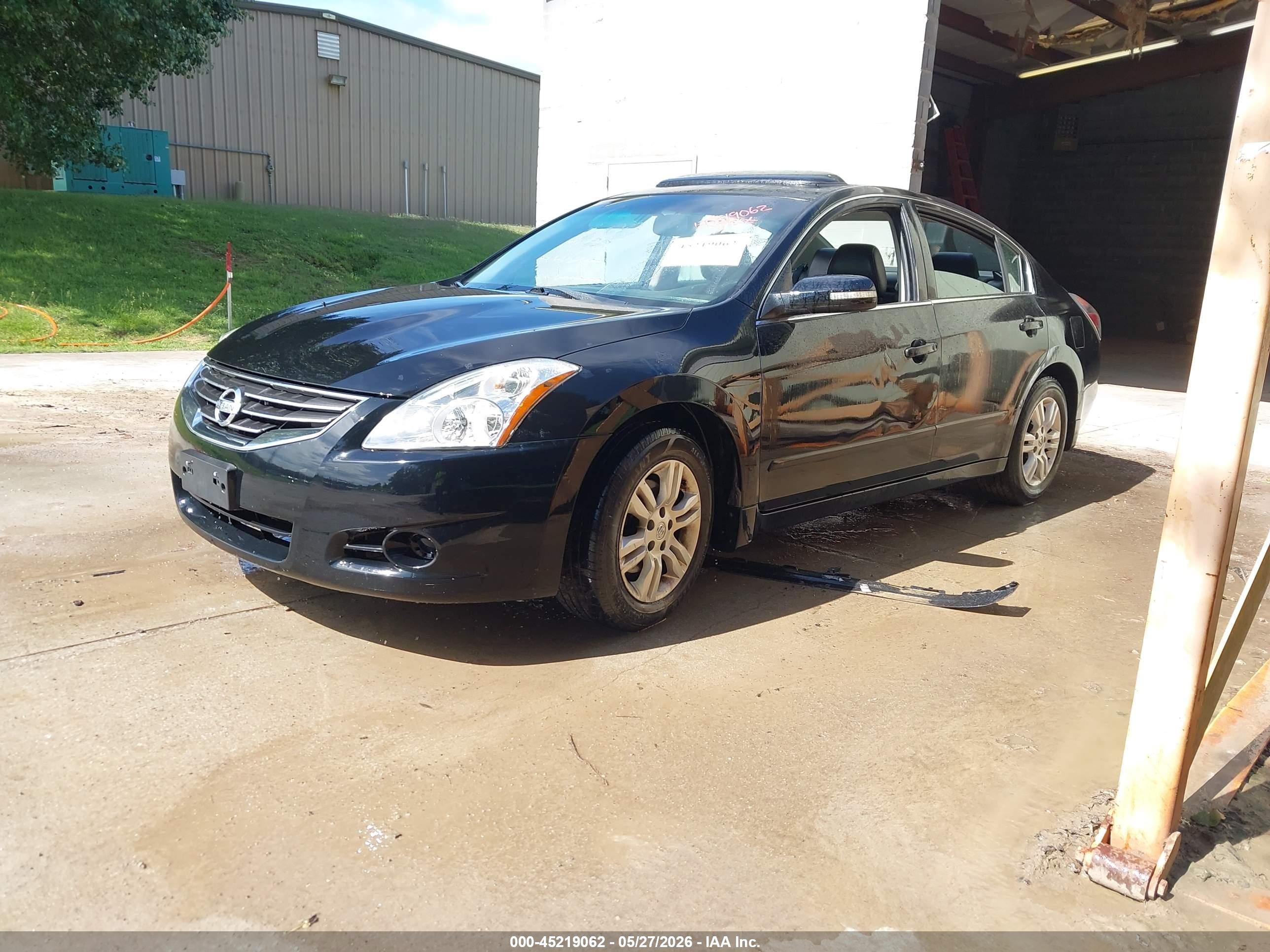 2012 Nissan Altima 2.5 S Black vin: 1N4AL2AP1CC178107