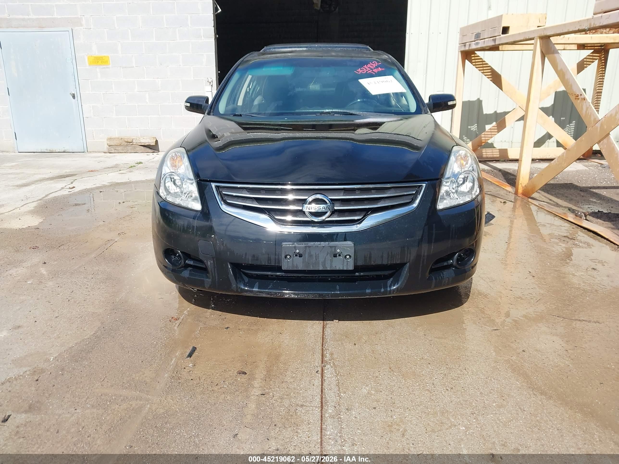 2012 Nissan Altima 2.5 S Black vin: 1N4AL2AP1CC178107