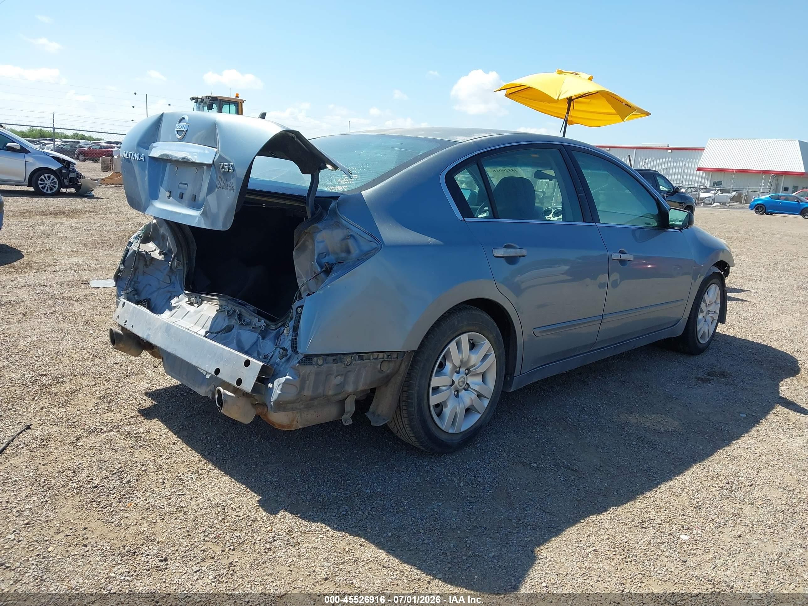 2012 Nissan Altima 2.5 S Blue vin: 1N4AL2AP1CC183386